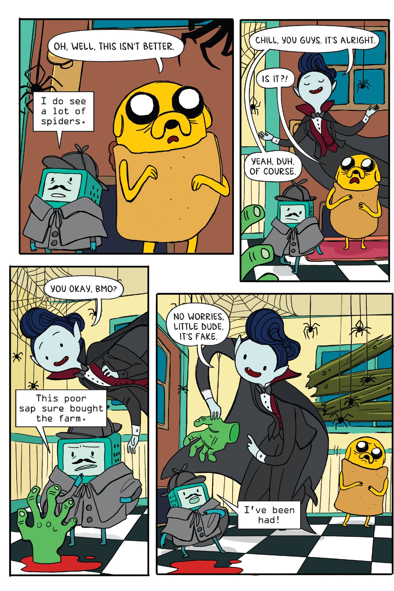 Read online Adventure Time: Masked Mayhem comic -  Issue # TPB - 85