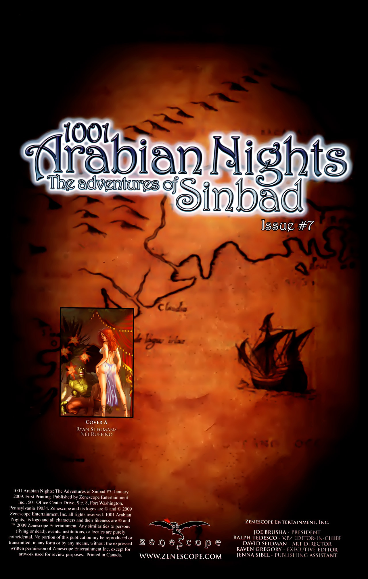 Read online 1001 Arabian Nights: The Adventures of Sinbad comic -  Issue #7 - 2