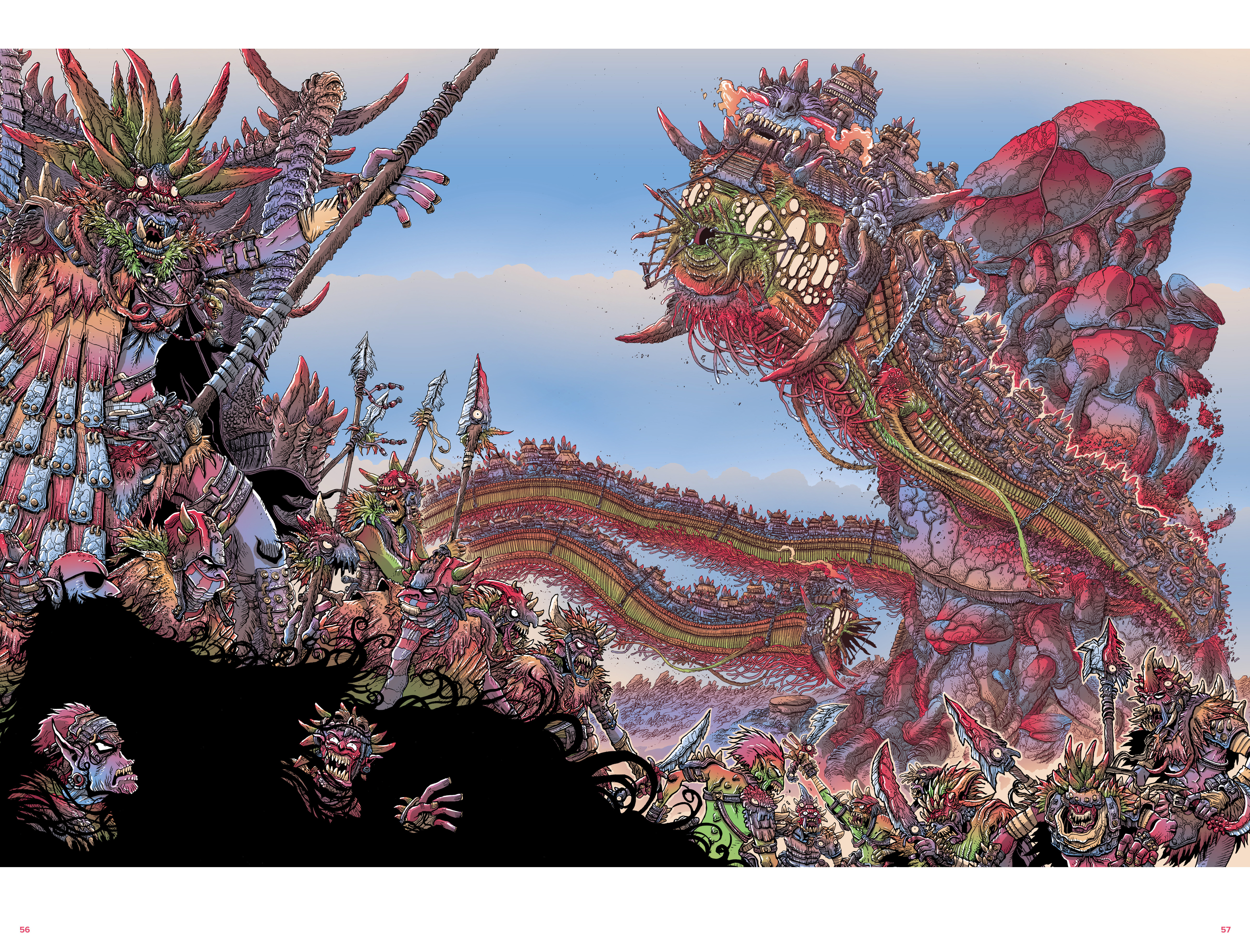 Read online Grunt: The Art and Unpublished Comics of James Stokoe comic -  Issue # TPB (Part 1) - 47