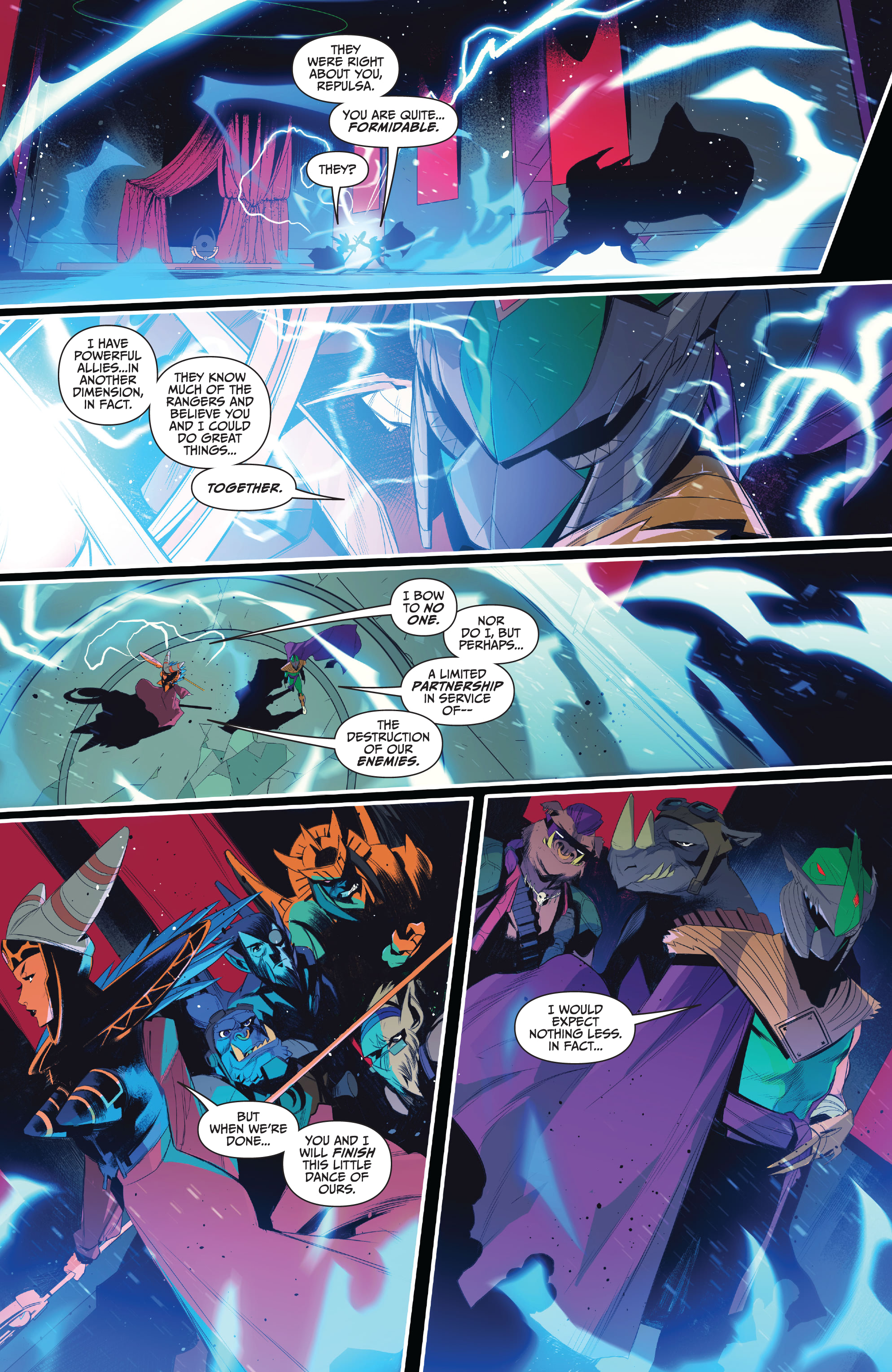 Read online Mighty Morphin Power Rangers: Teenage Mutant Ninja Turtles comic -  Issue #3 - 6