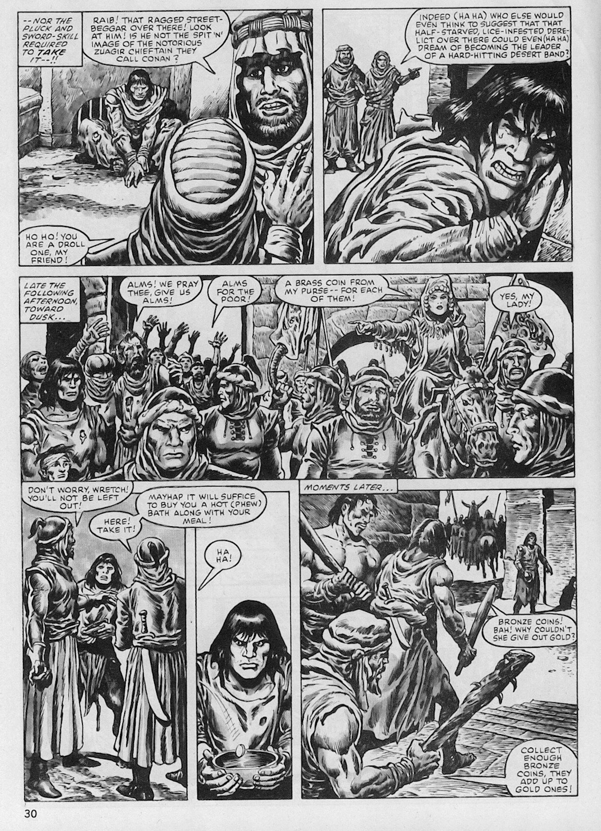 Read online The Savage Sword Of Conan comic -  Issue #102 - 30