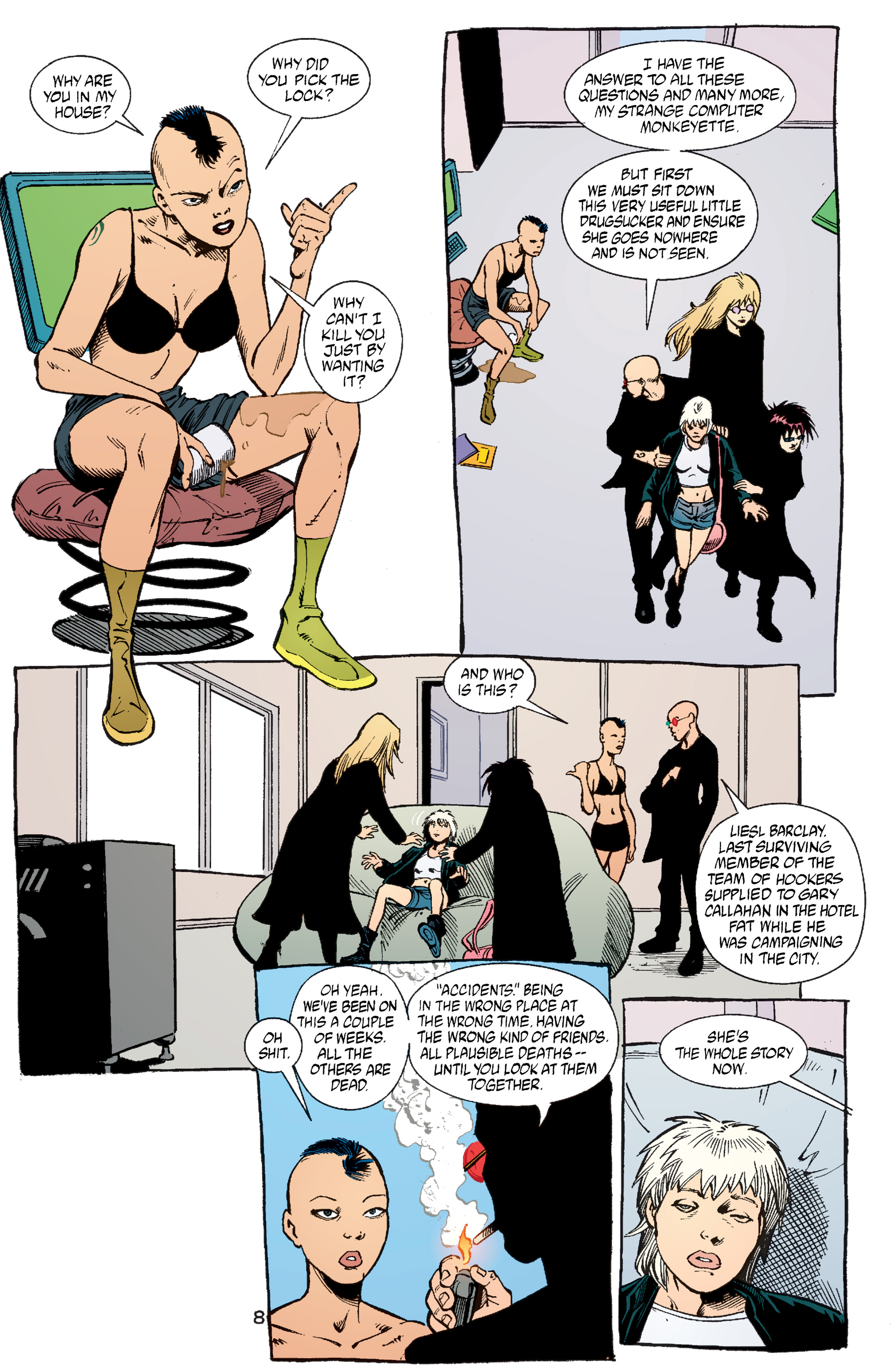 Read online Transmetropolitan comic -  Issue #53 - 9