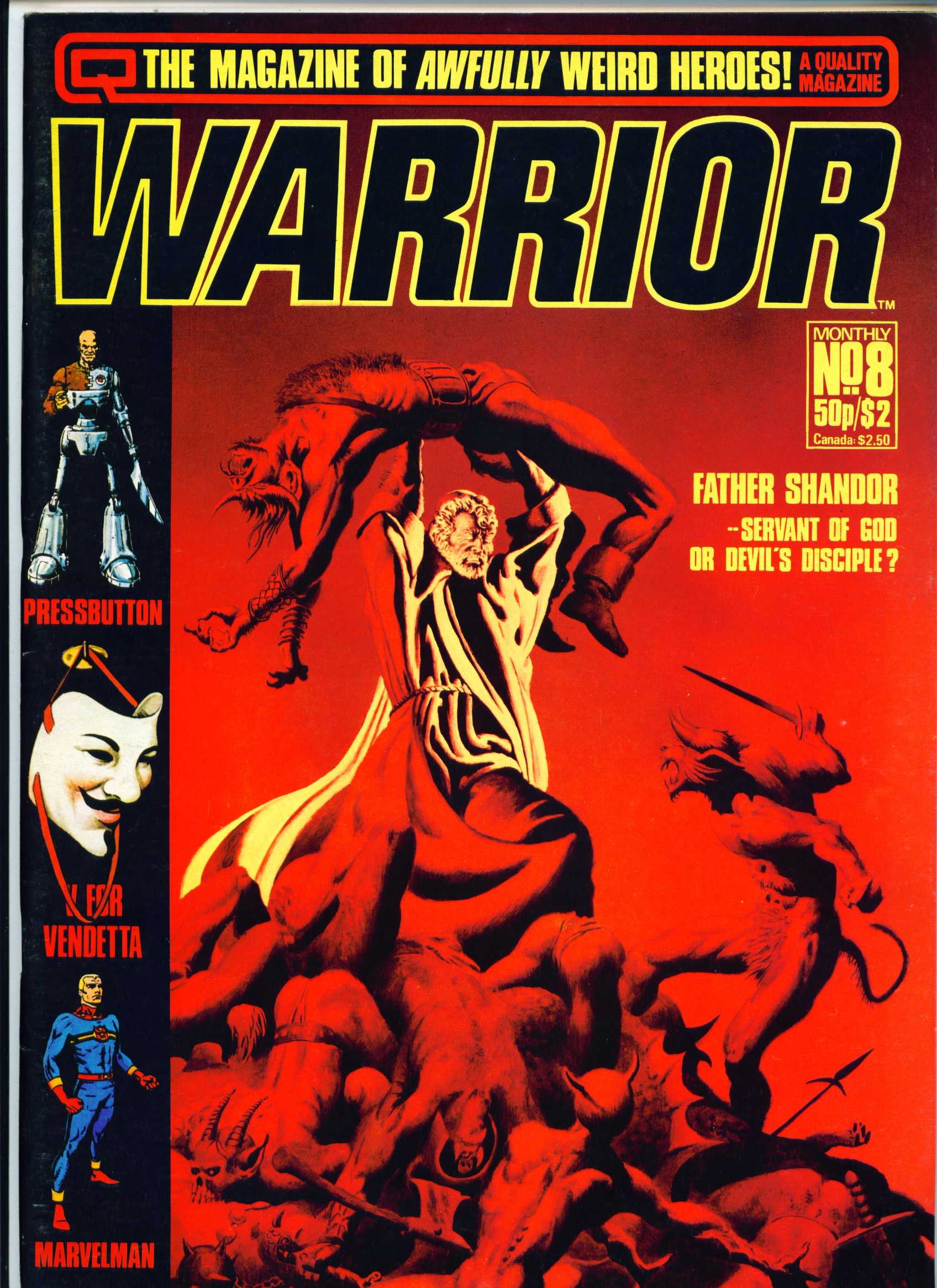 Read online Warrior comic -  Issue #8 - 1