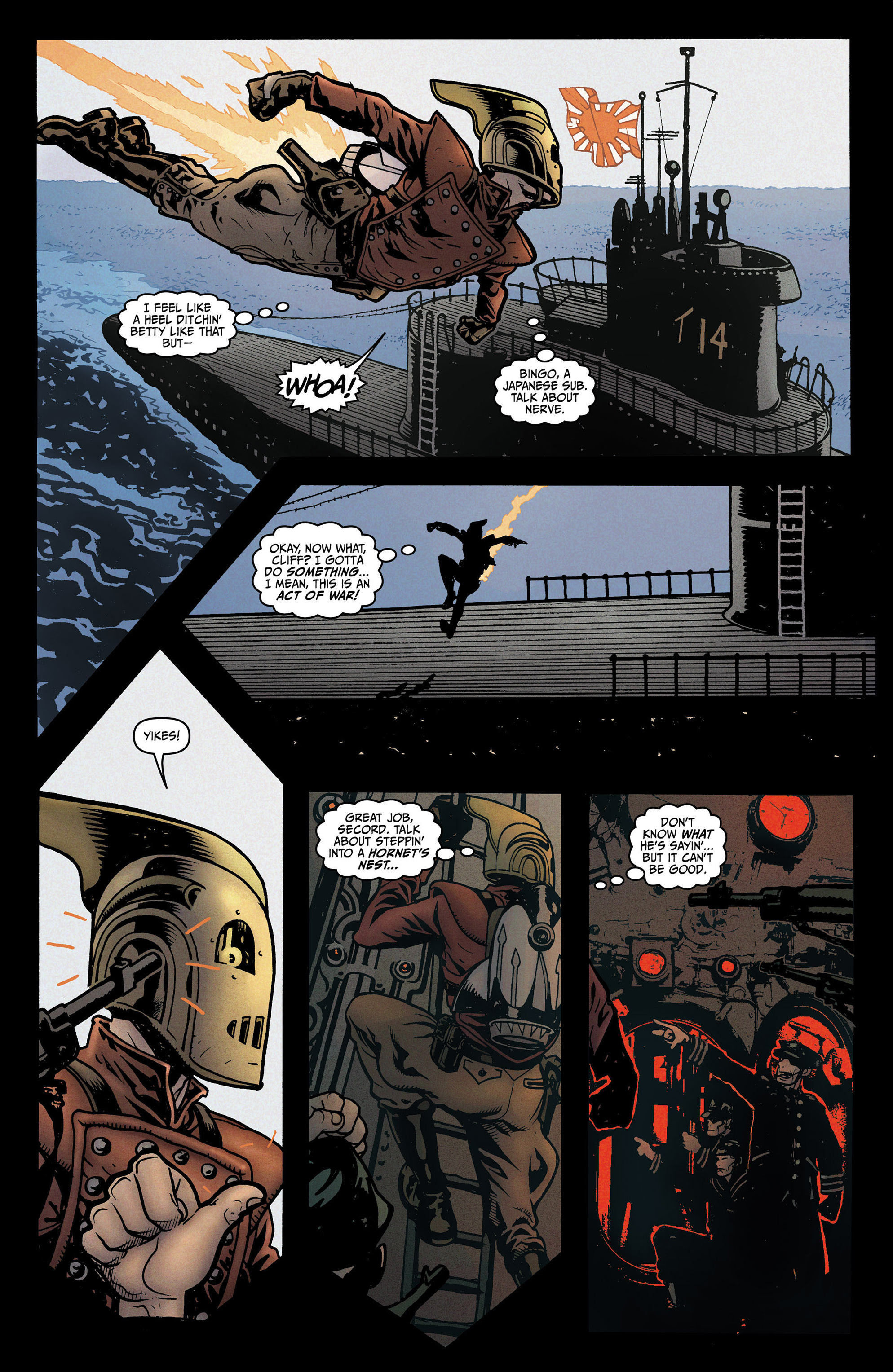 Read online Rocketeer Adventures (2011) comic -  Issue #4 - 17