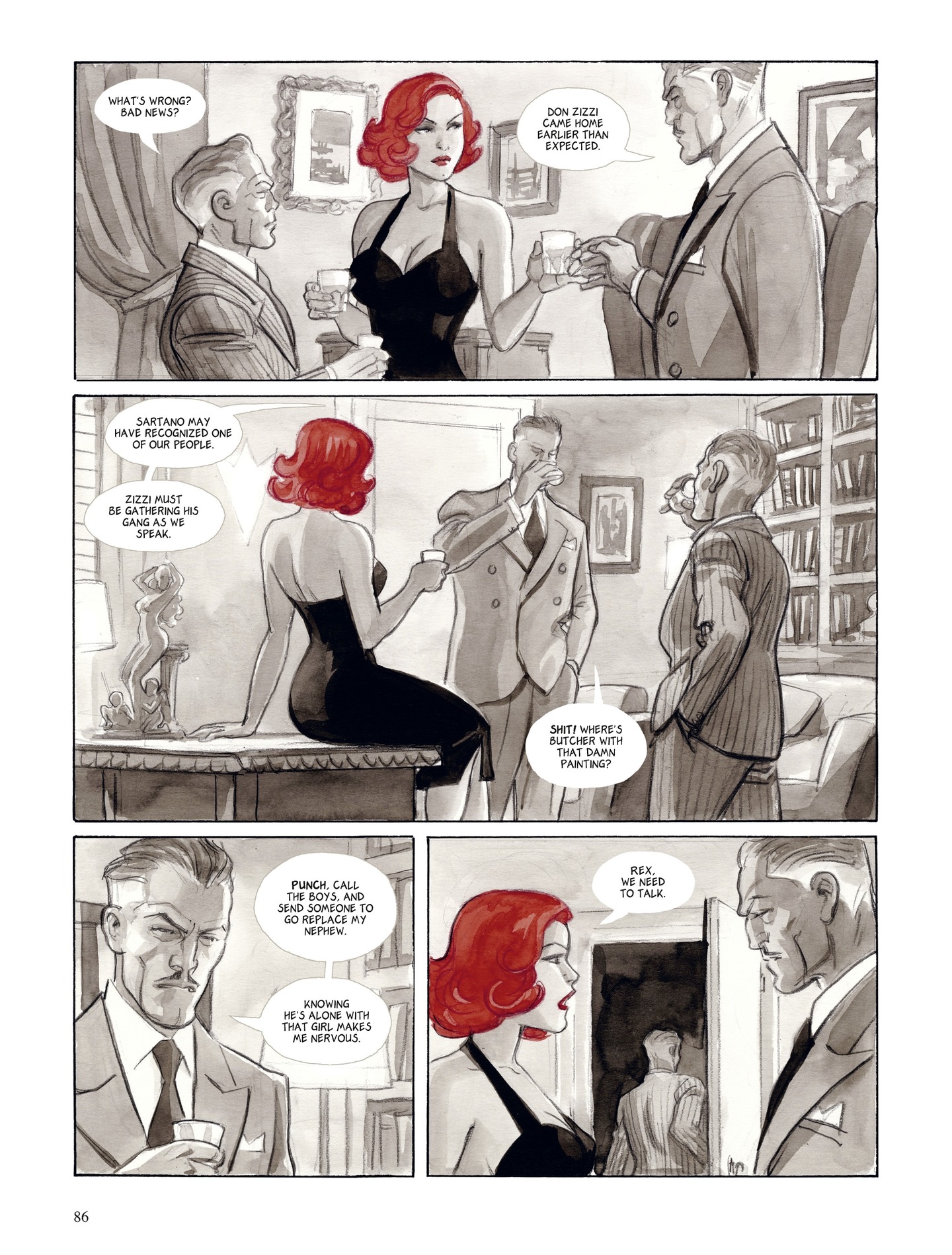 Read online Noir Burlesque comic -  Issue #2 - 82