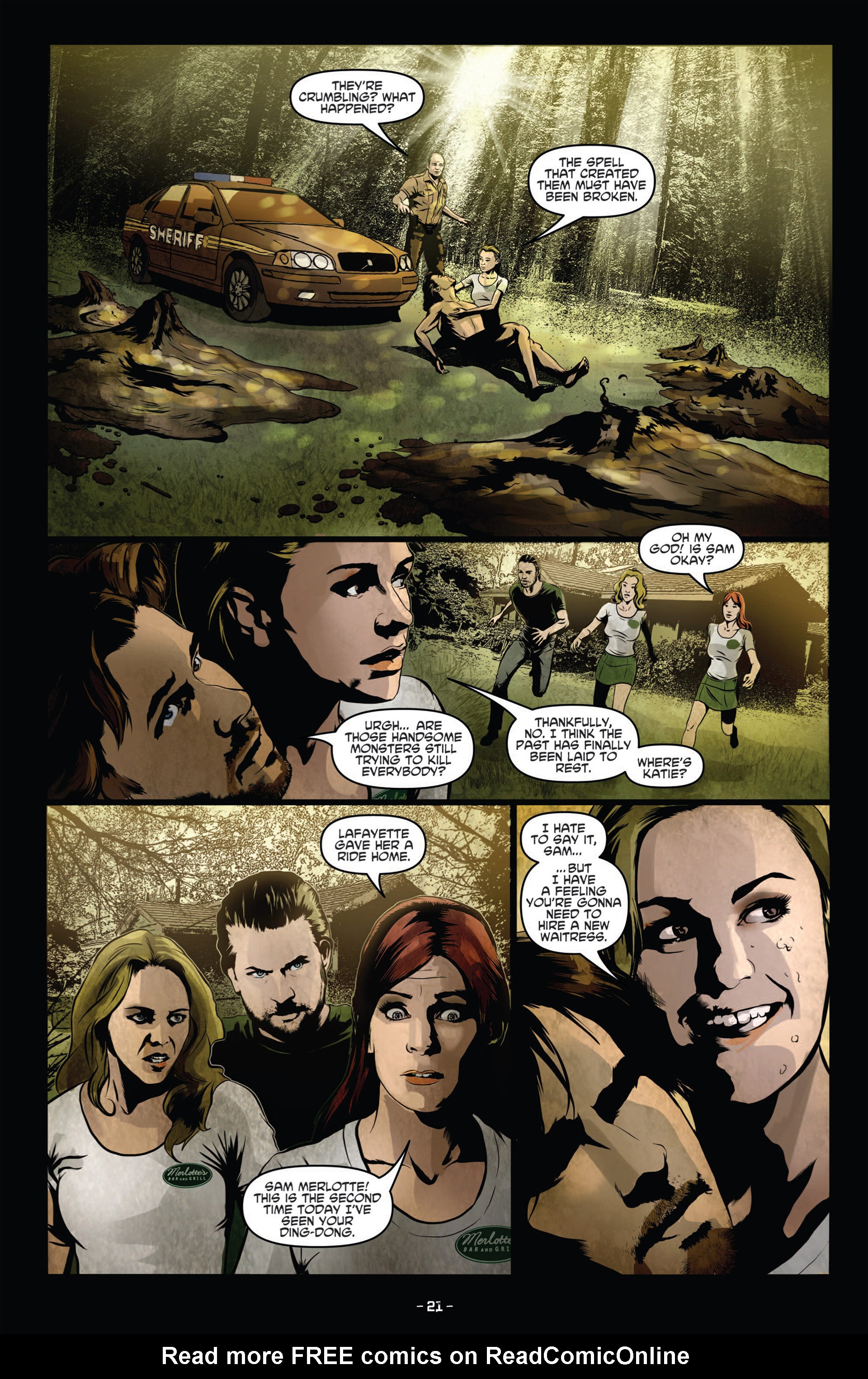 Read online True Blood (2012) comic -  Issue #14 - 24