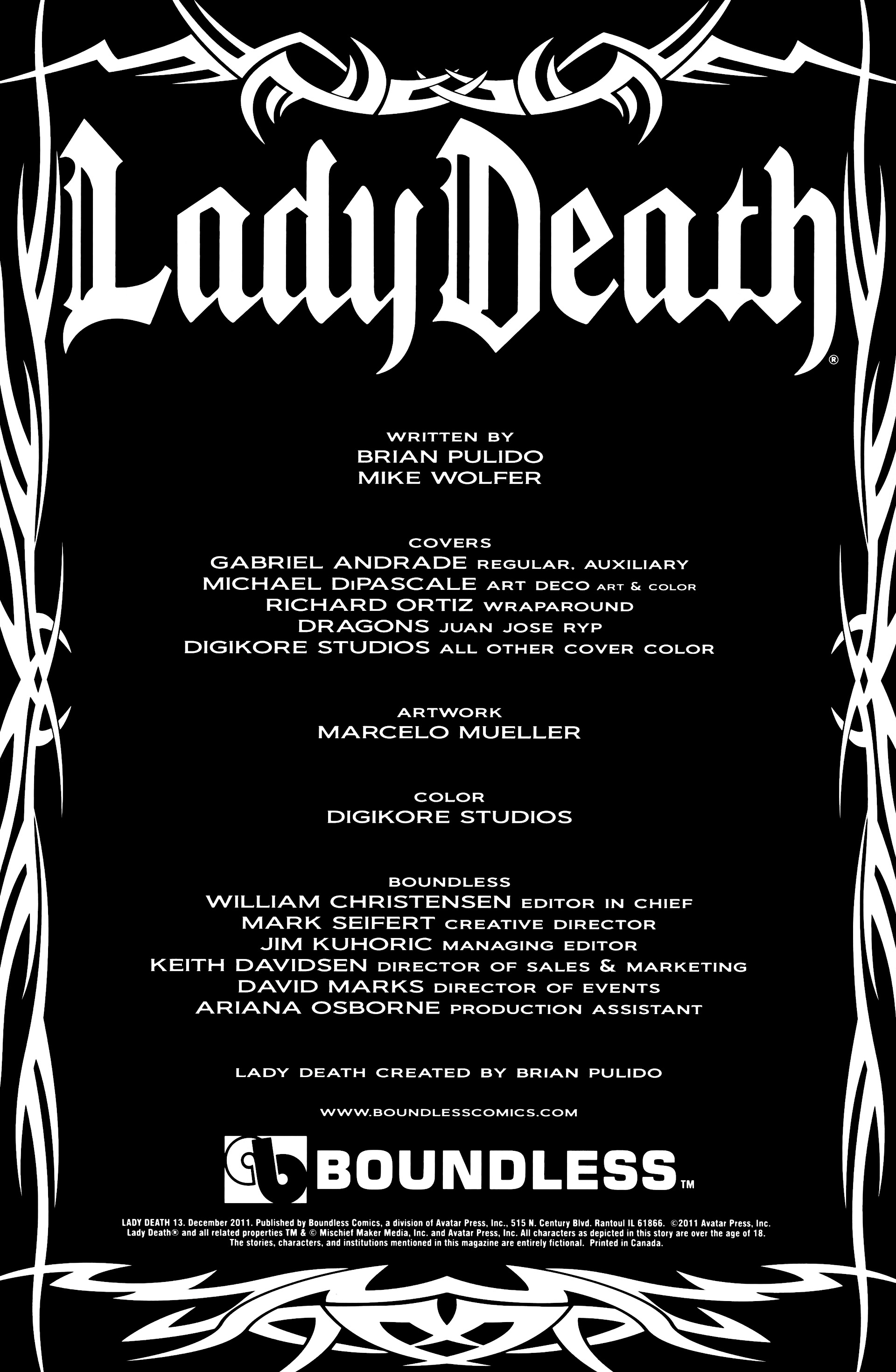 Read online Lady Death (2010) comic -  Issue #13 - 6
