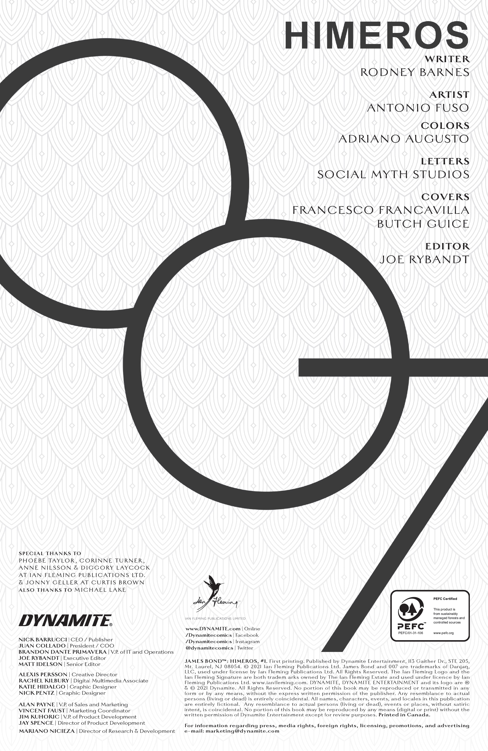 Read online James Bond: Himeros comic -  Issue #1 - 3