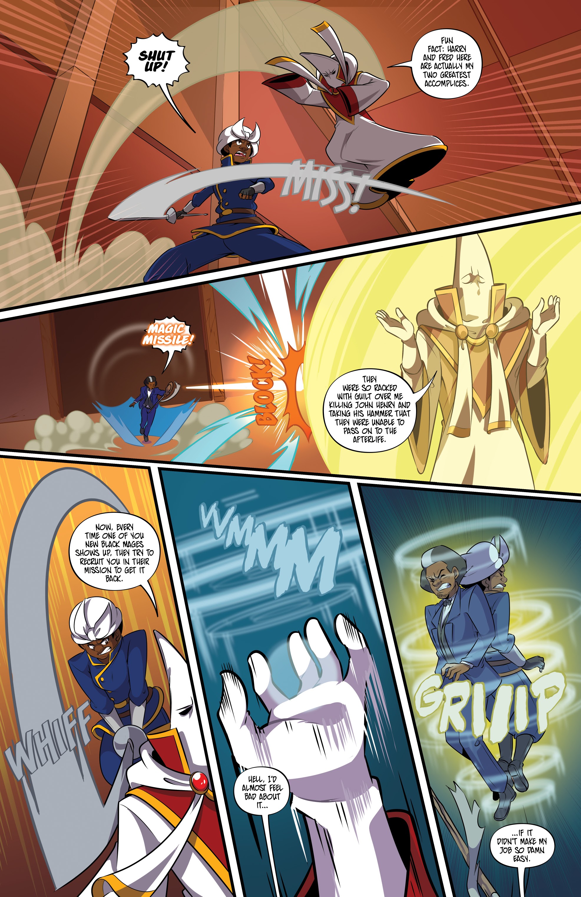 Read online The Black Mage comic -  Issue # TPB - 88