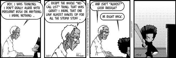 Read online The Boondocks Collection comic -  Issue # Year 2004 - 86