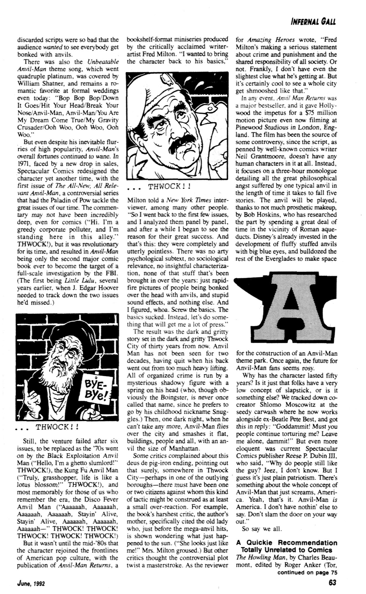 Read online Amazing Heroes comic -  Issue #202 - 61