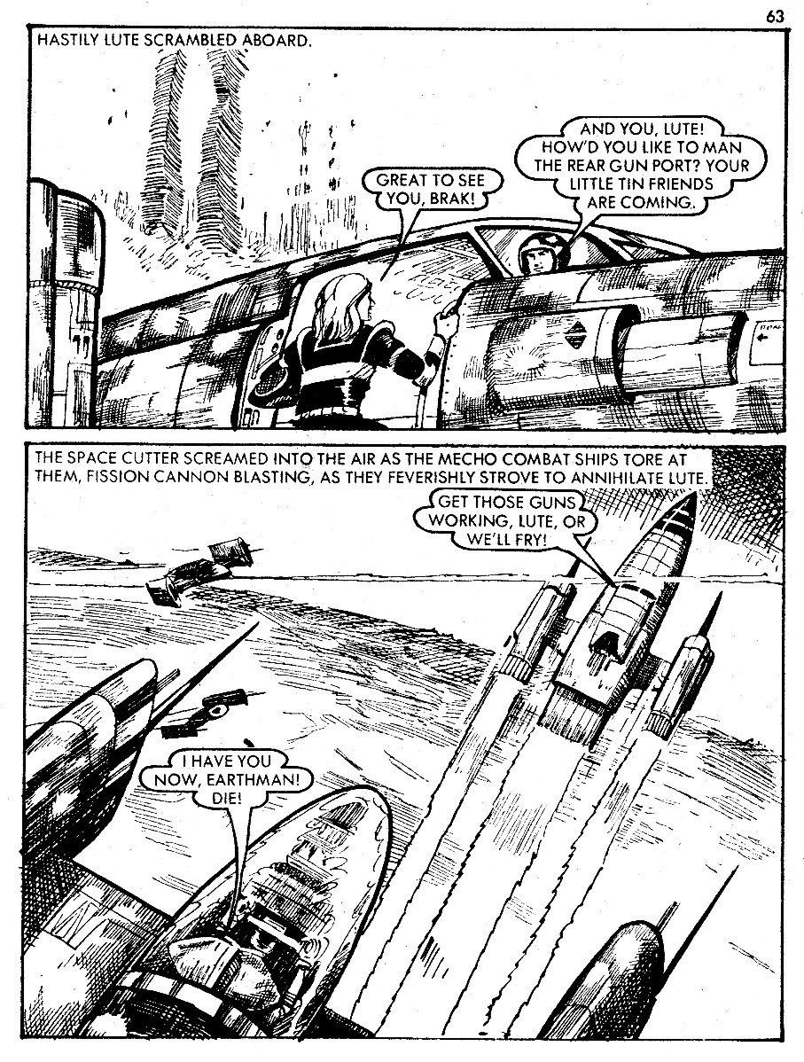Read online Starblazer comic -  Issue #1 - 63