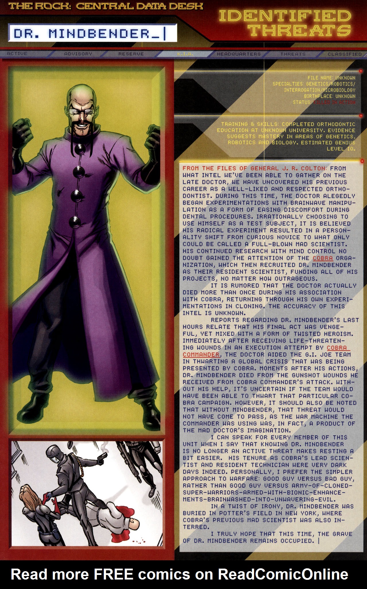 Read online G.I. Joe: Data Desk Handbook comic -  Issue #2 - 20