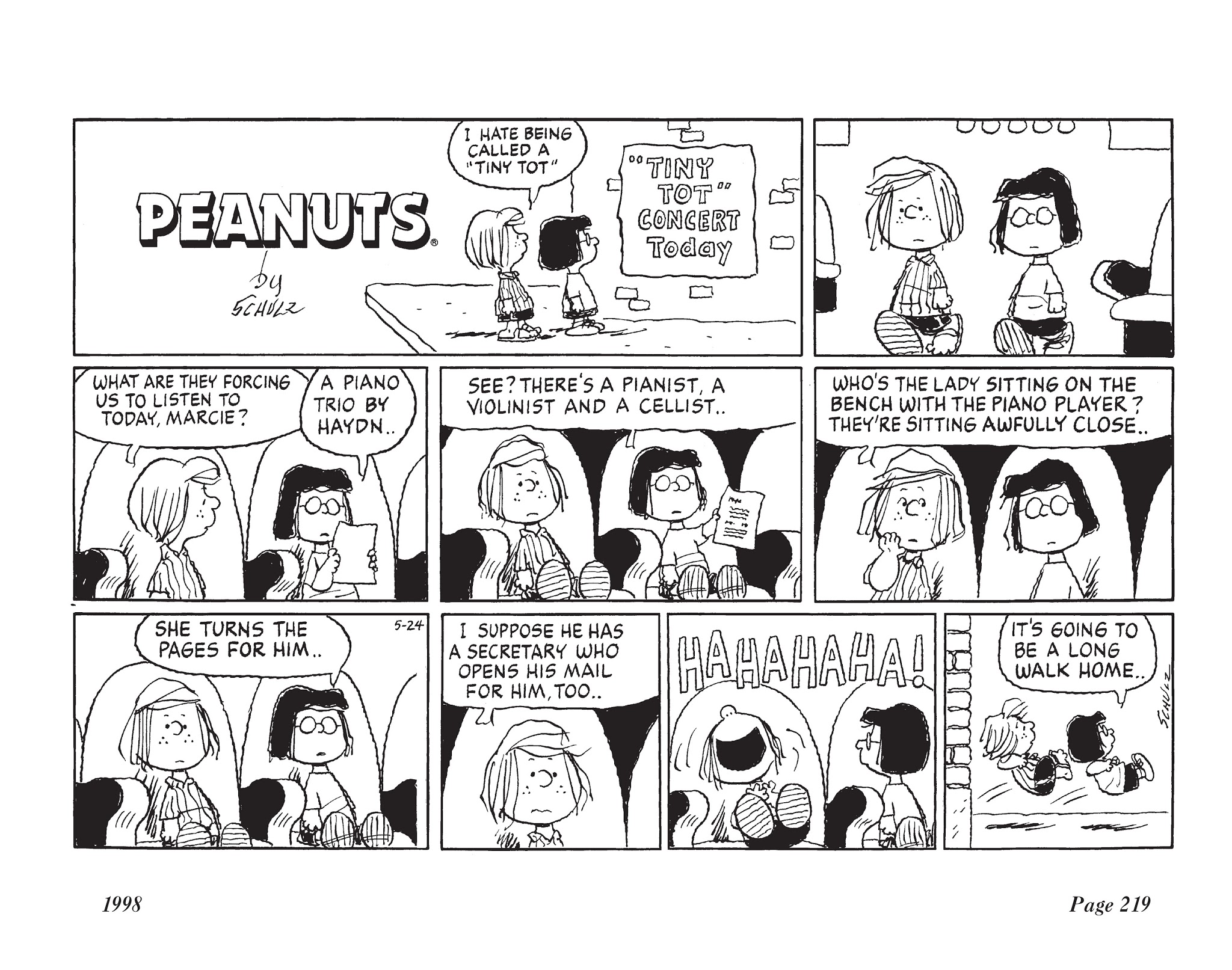 Read online The Complete Peanuts comic -  Issue # TPB 24 - 232