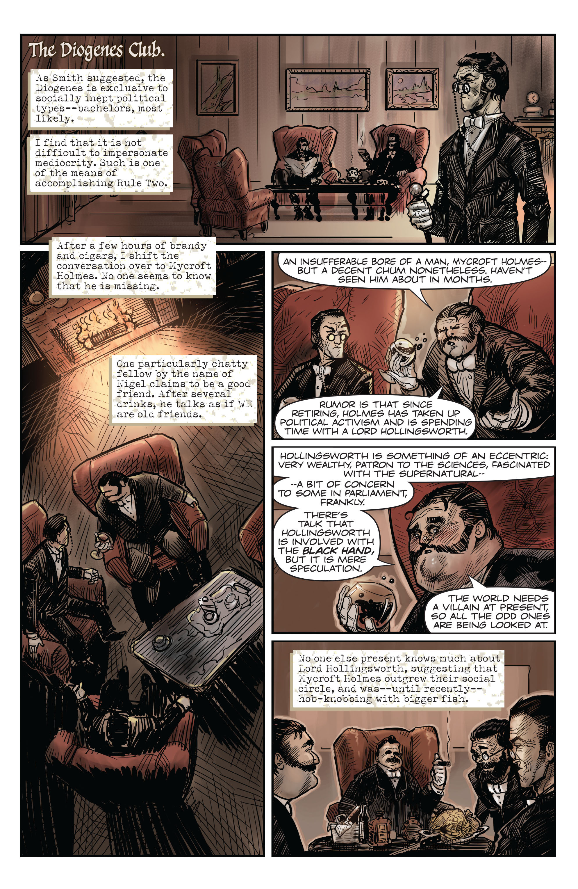Read online Moriarty comic -  Issue # TPB 1 - 23