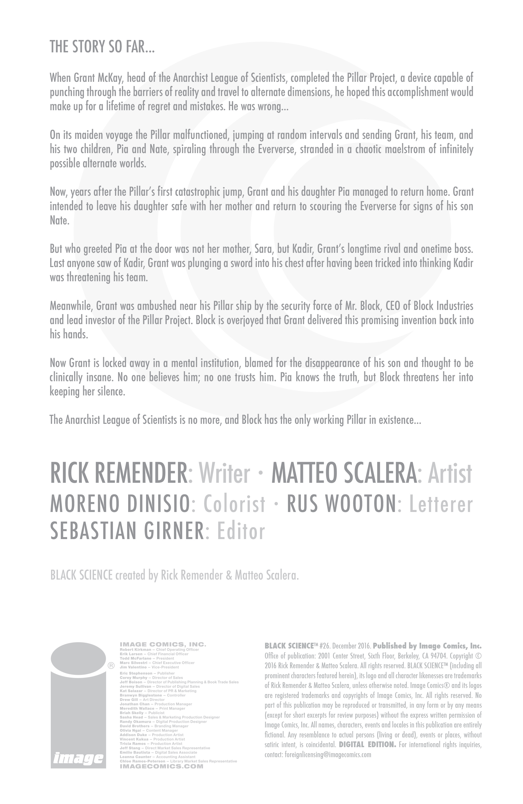 Read online Black Science comic -  Issue #26 - 2