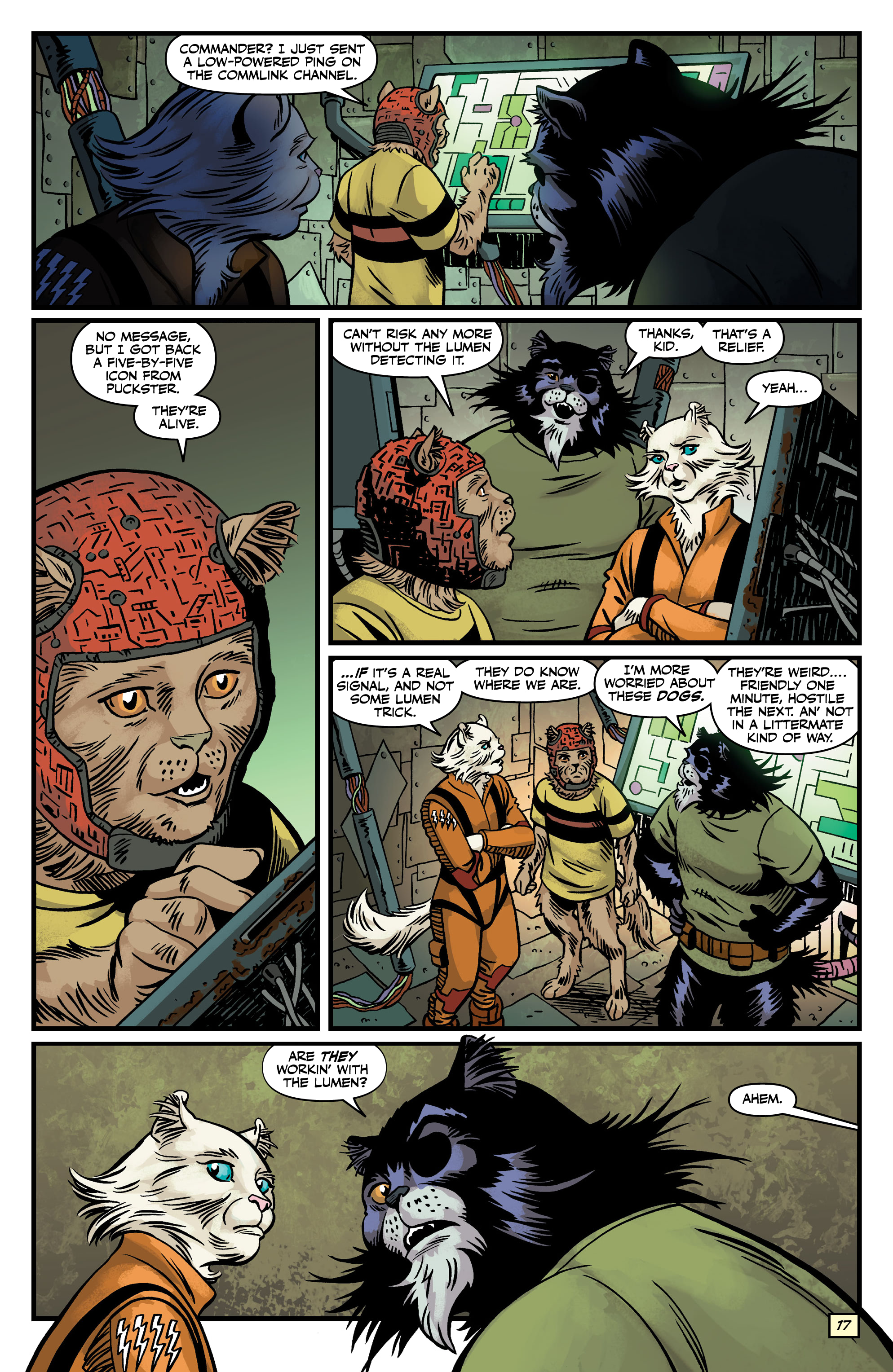 Read online Captain Ginger Season 2 comic -  Issue #3 - 18