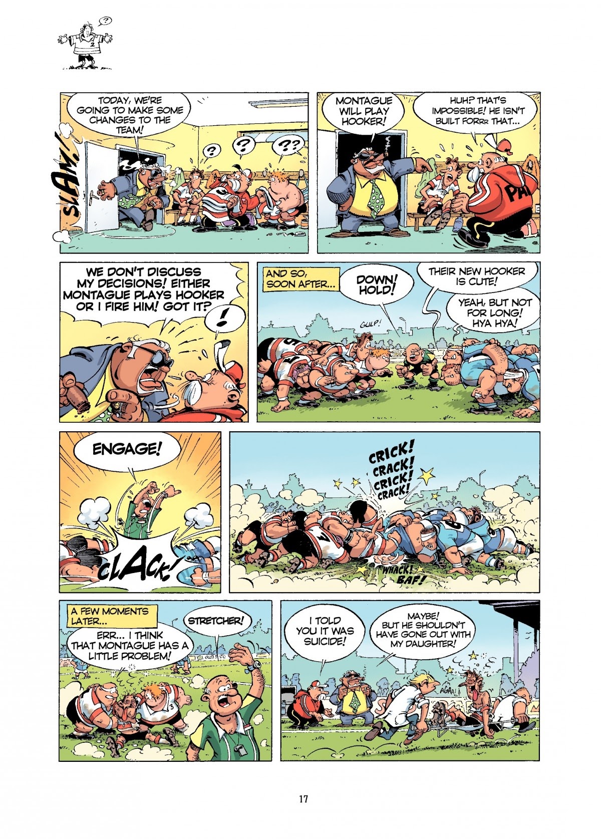 Read online The Rugger Boys comic -  Issue #1 - 17