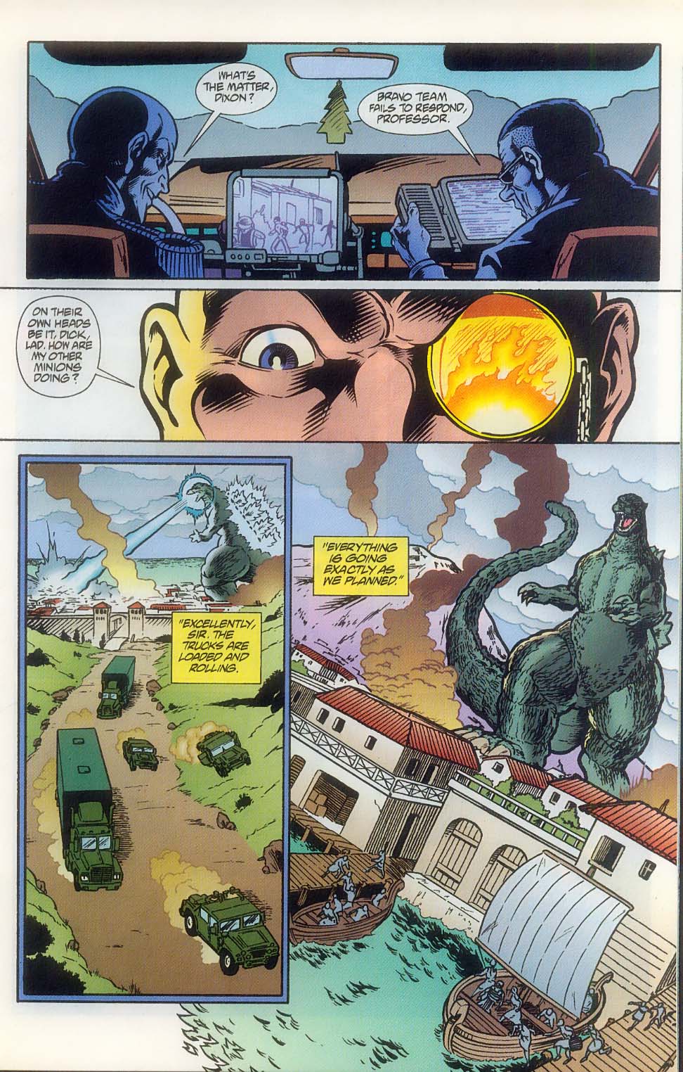 Read online Godzilla (1995) comic -  Issue #9 - 18