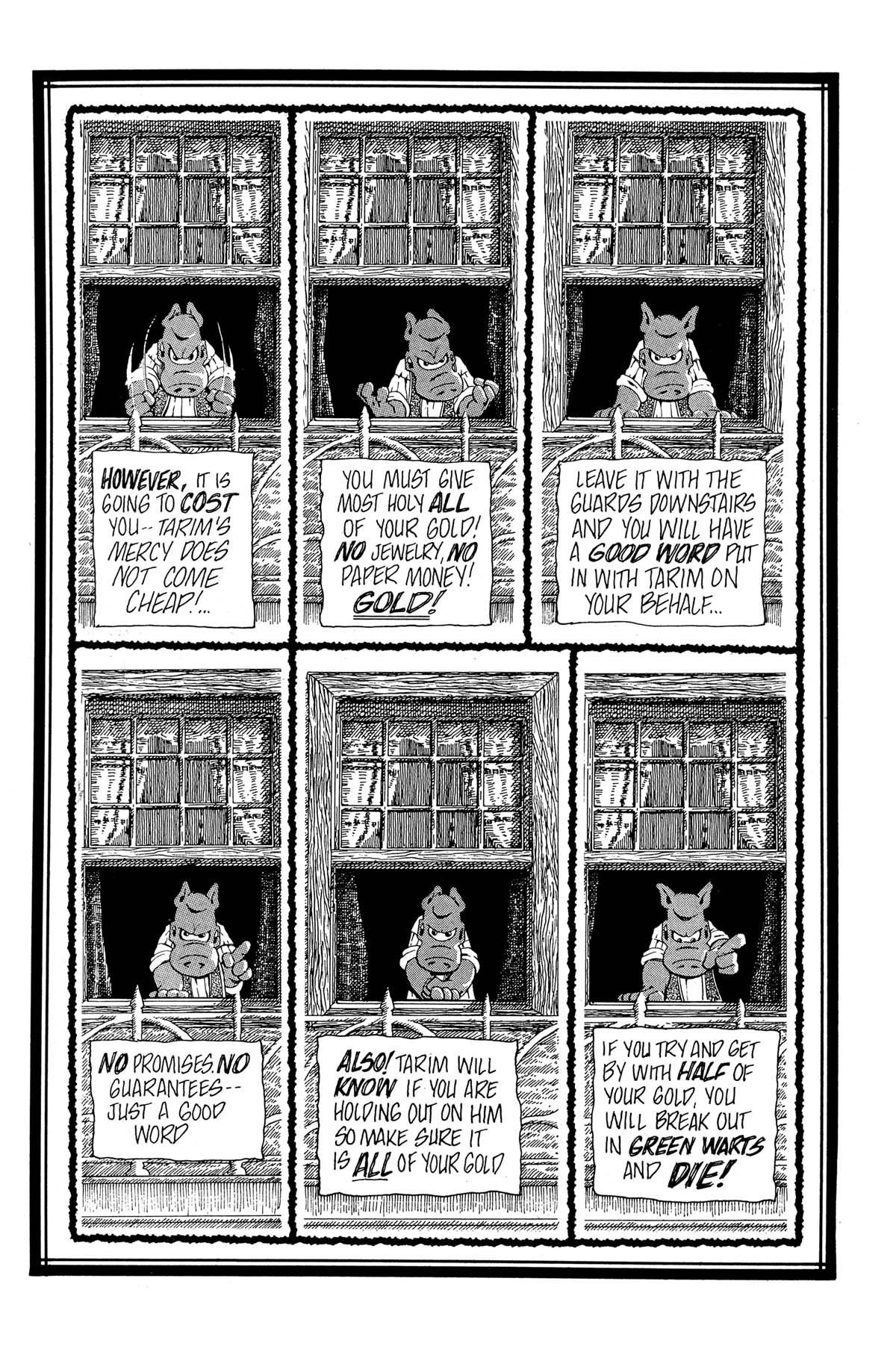 Read online Cerebus comic -  Issue #65 - 21