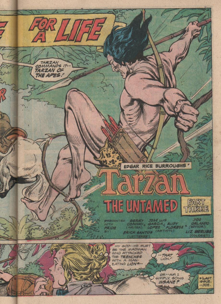 Read online Tarzan (1972) comic -  Issue #252 - 4