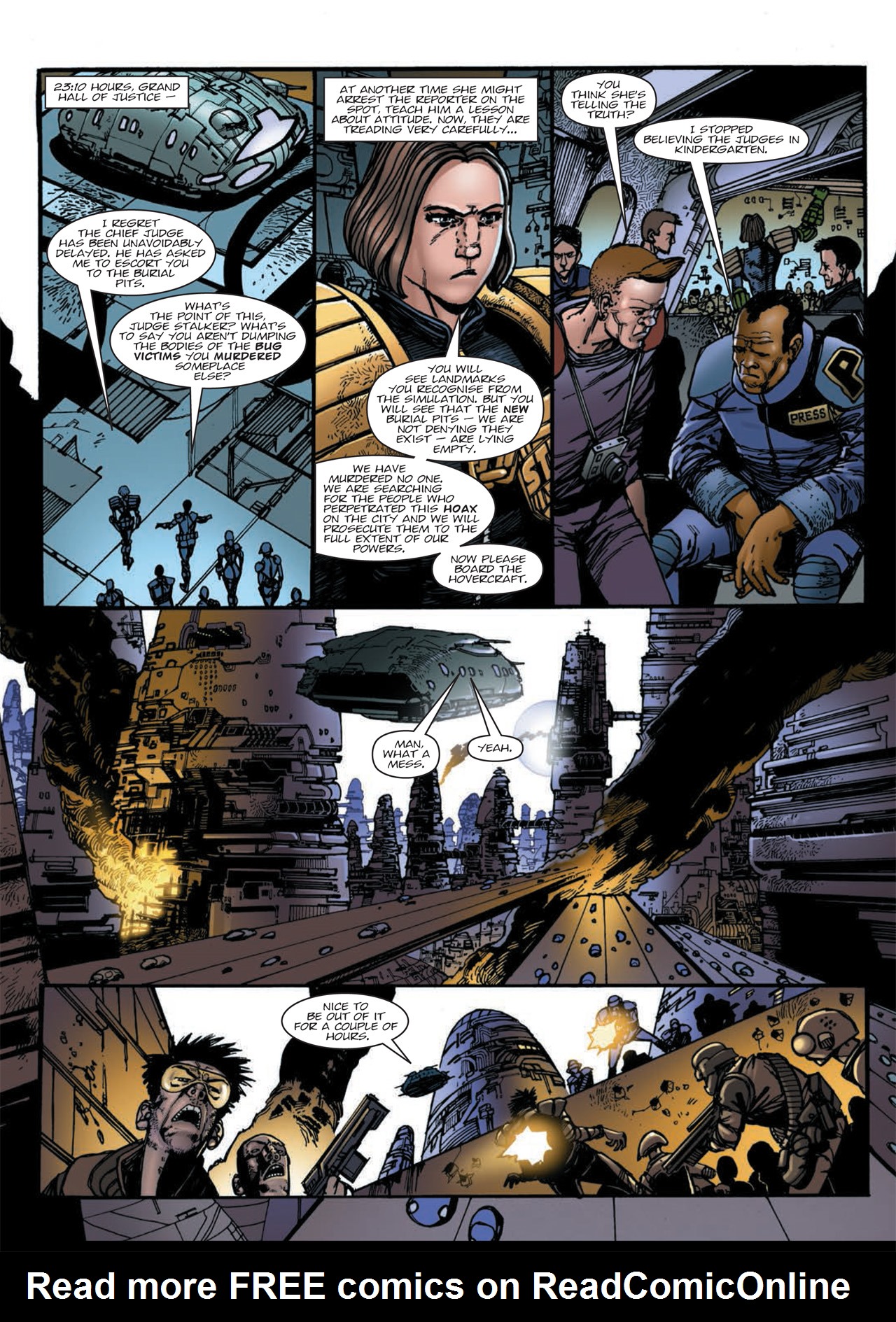 Read online Judge Dredd: Day of Chaos: Endgame comic -  Issue # TPB (Part 2) - 34