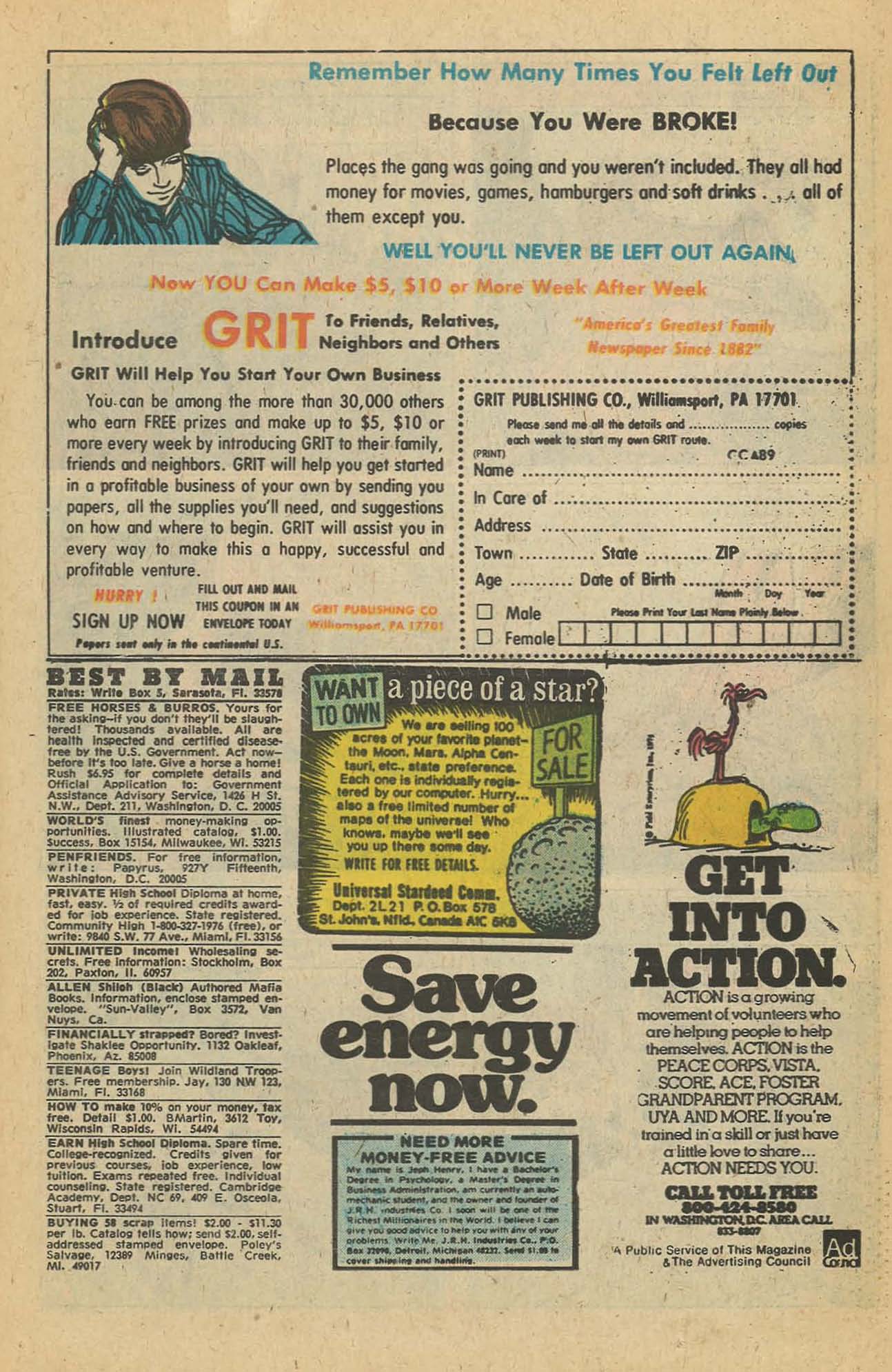Read online Attack (1971) comic -  Issue #20 - 23