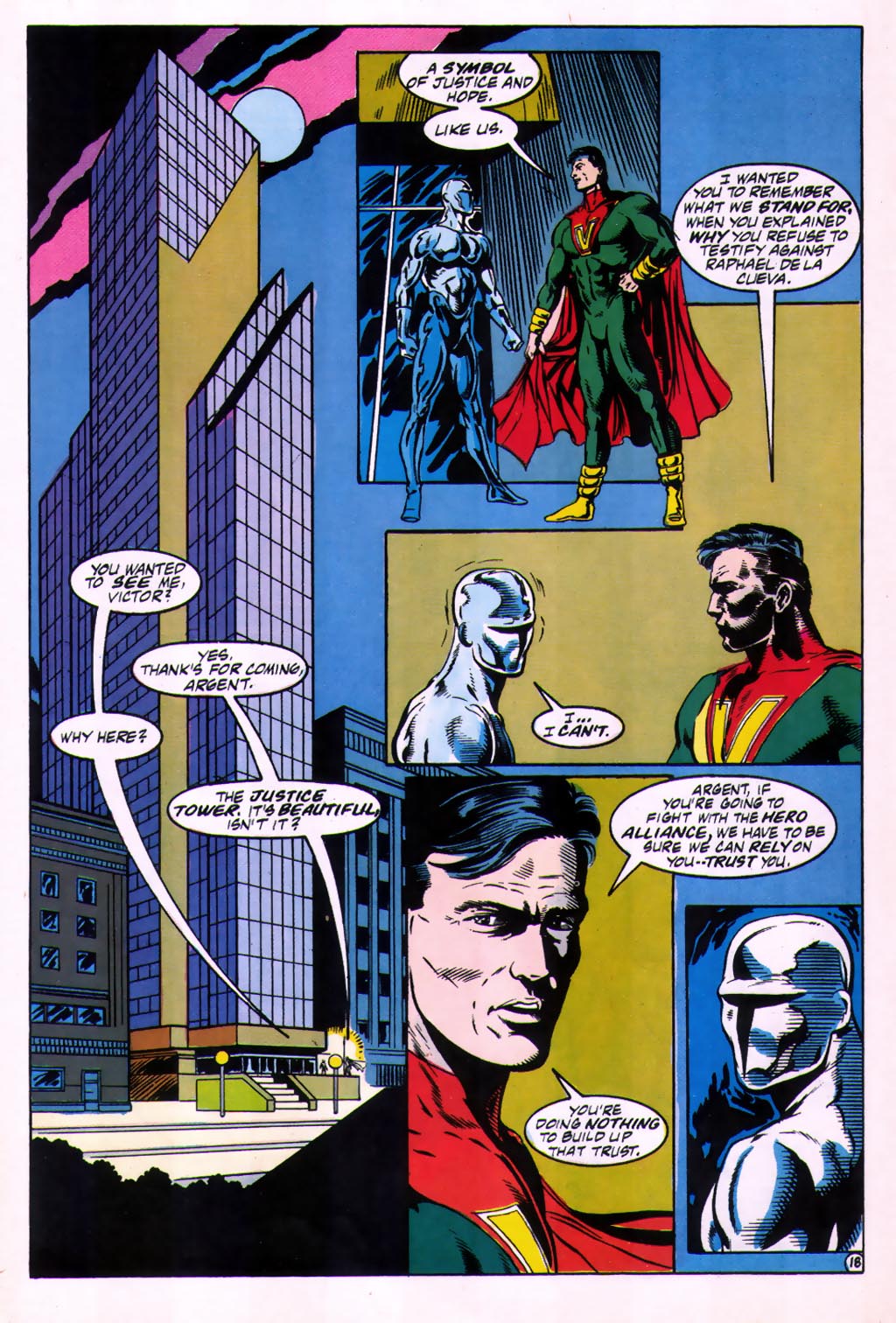 Read online Hero Alliance (1989) comic -  Issue #7 - 22