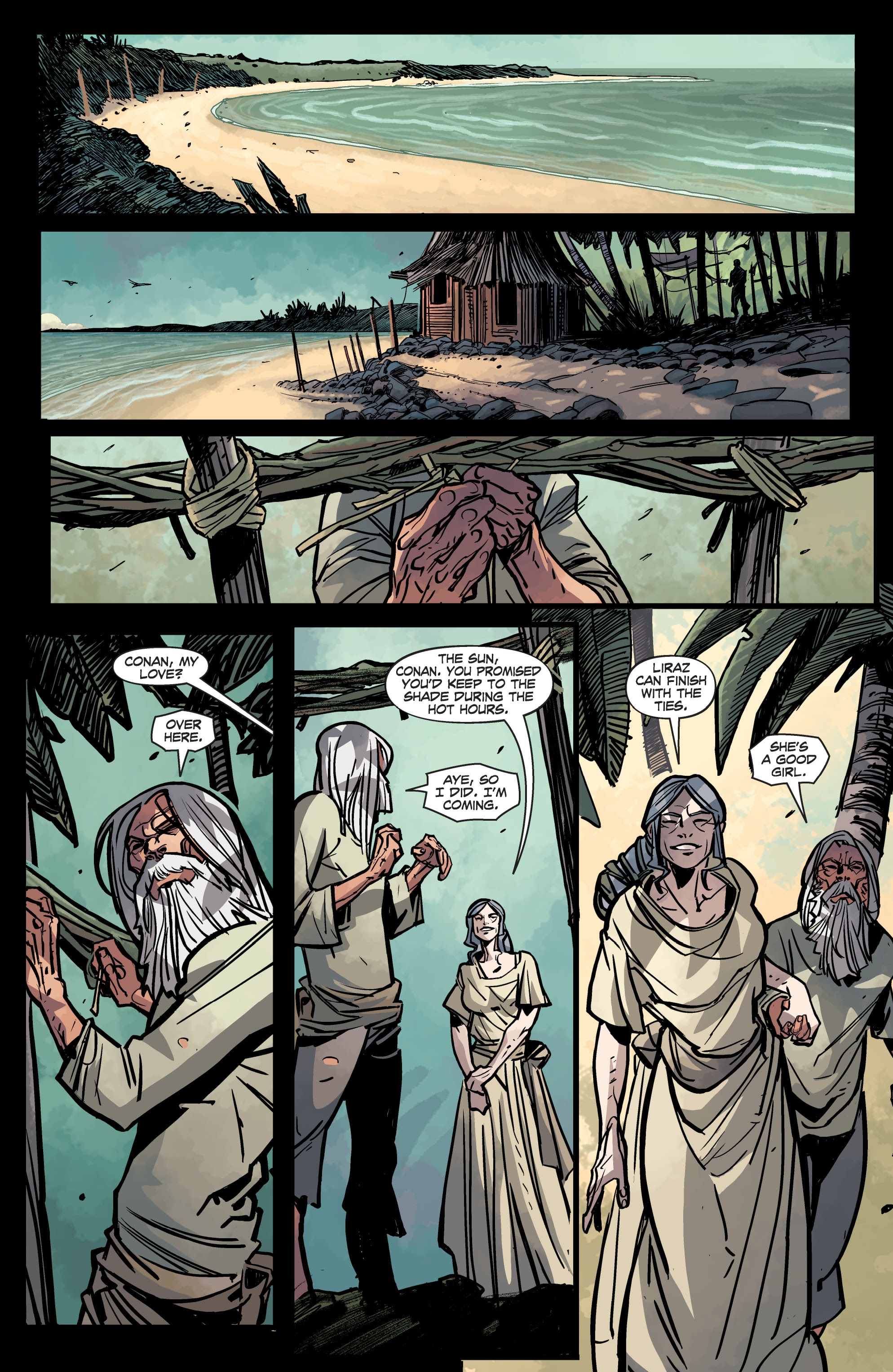 Read online Conan Chronicles Epic Collection comic -  Issue # TPB The Song of Belit (Part 3) - 66