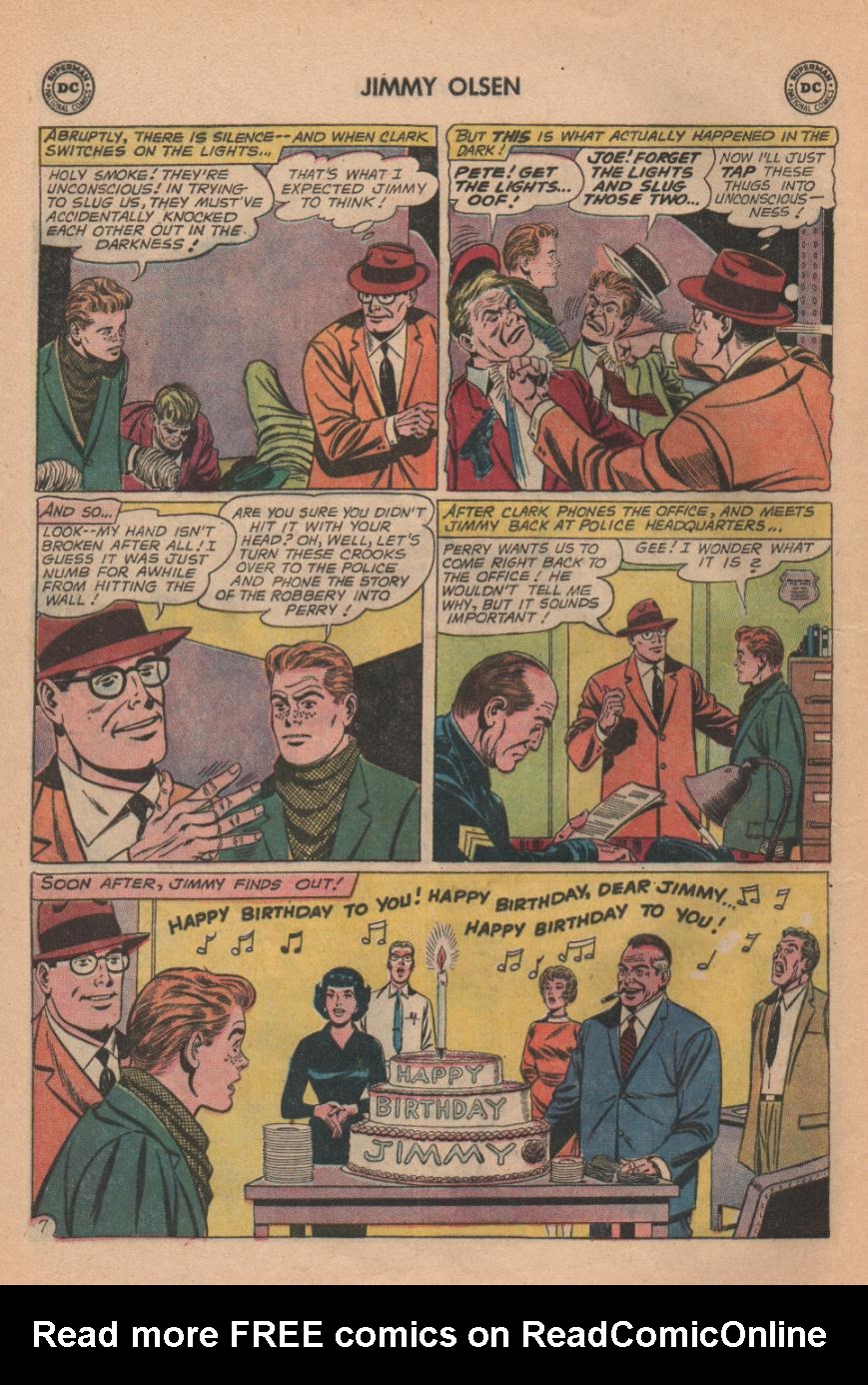 Read online Superman's Pal Jimmy Olsen comic -  Issue #58 - 20