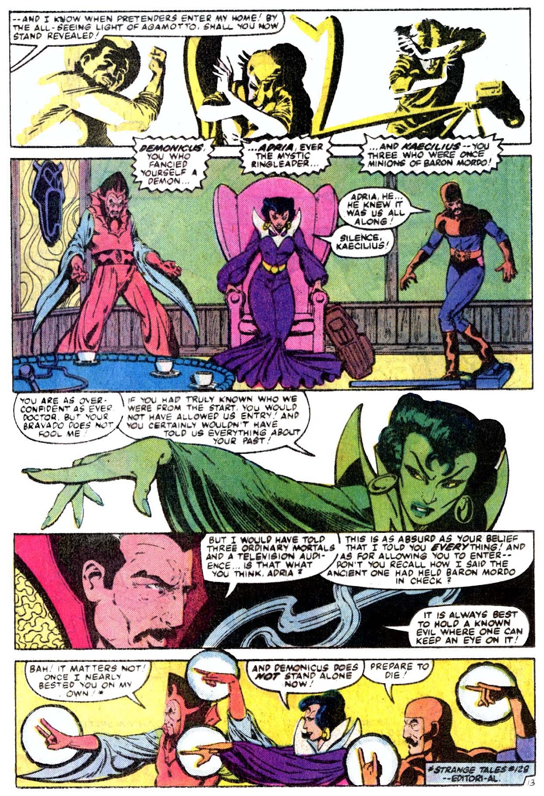 Doctor Strange (1974) issue 56 - Page 14