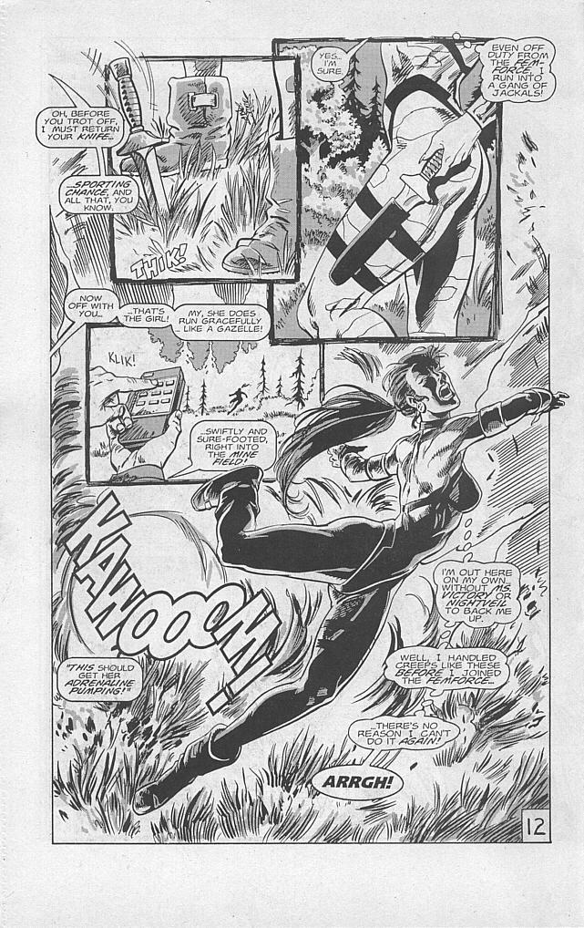 Read online Femforce comic -  Issue #90 - 15