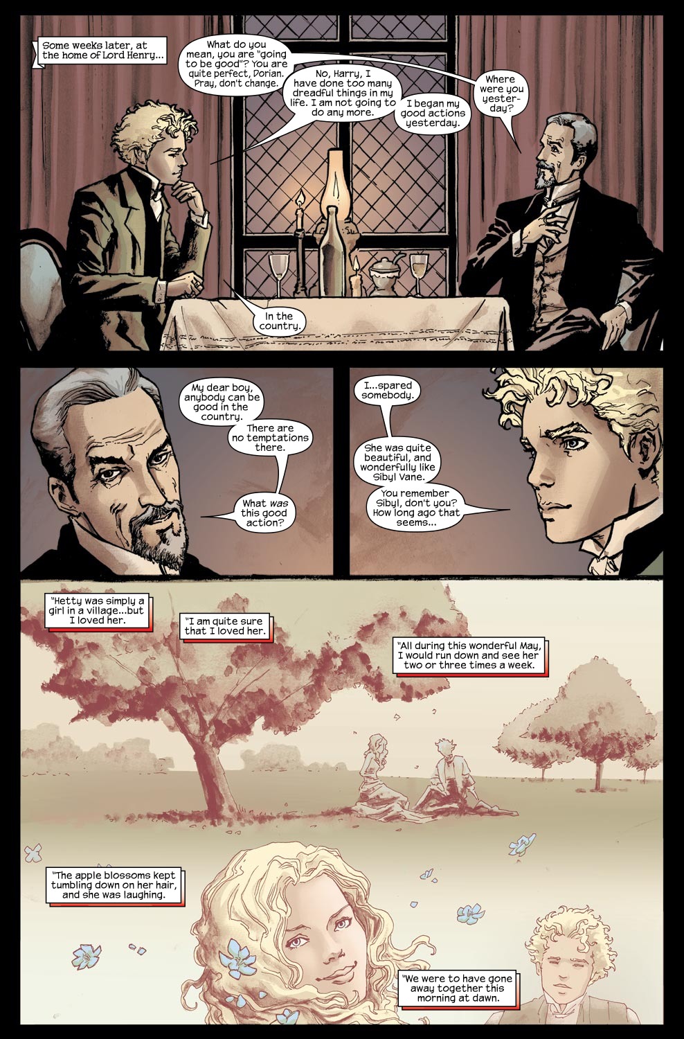 Read online Marvel Illustrated: The Picture of Dorian Gray comic -  Issue #6 - 12