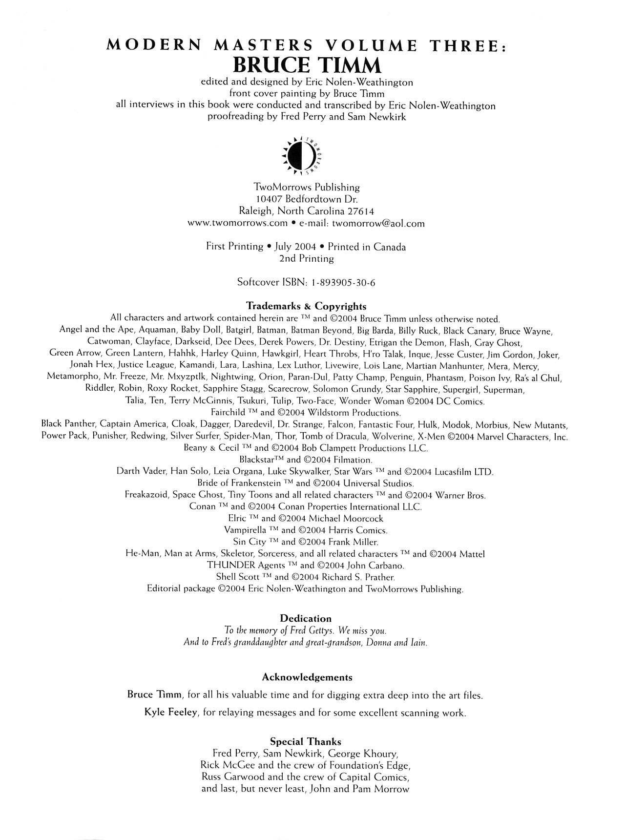 Read online Modern Masters comic -  Issue #3 - 3