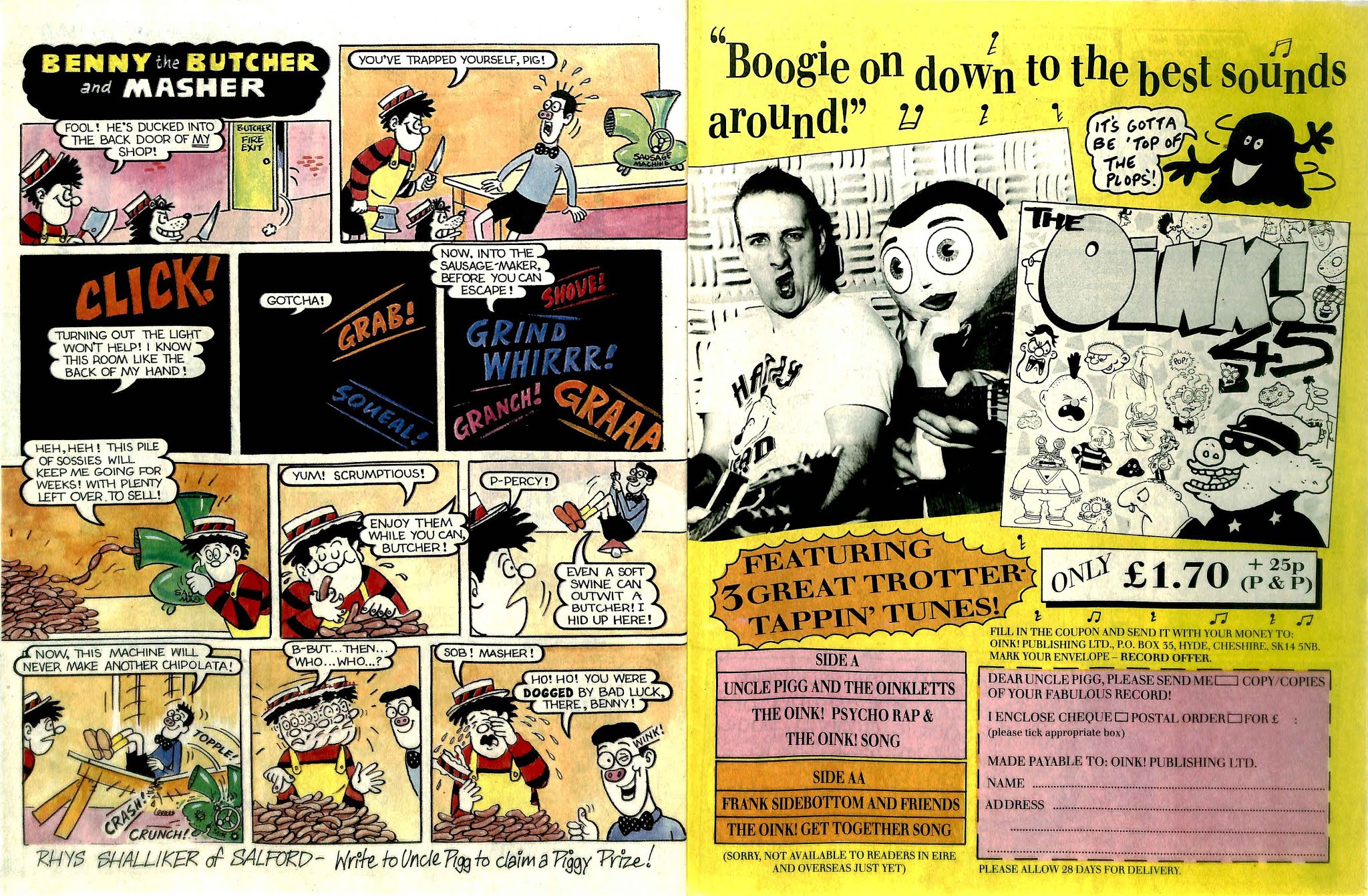 Read online Oink! comic -  Issue #38 - 13