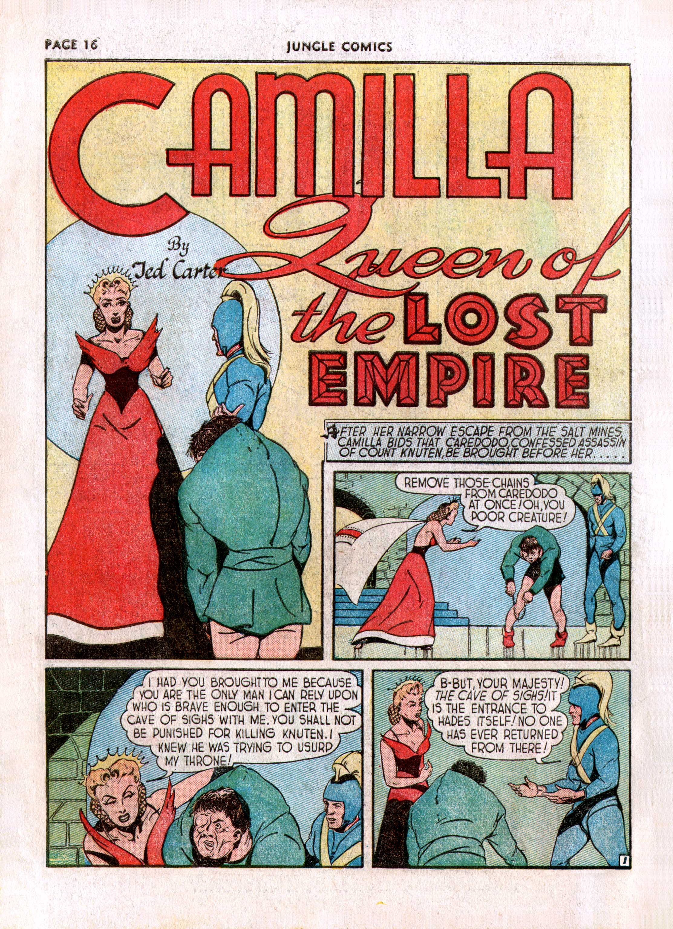 Read online Jungle Comics comic -  Issue #7 - 18