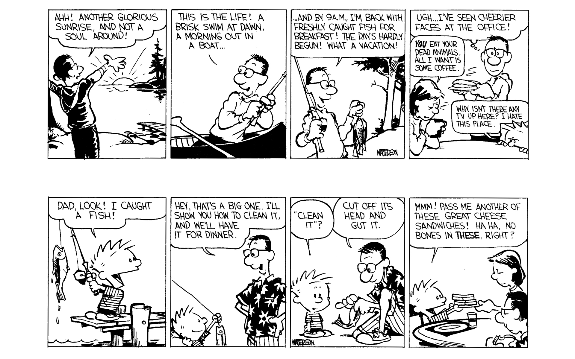 Read online Calvin and Hobbes comic -  Issue #1 - 140