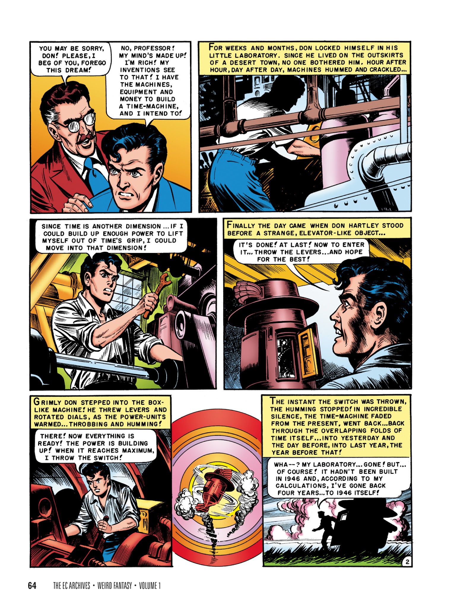 Read online The EC Archives: Weird Fantasy comic -  Issue # TPB 1 - 66
