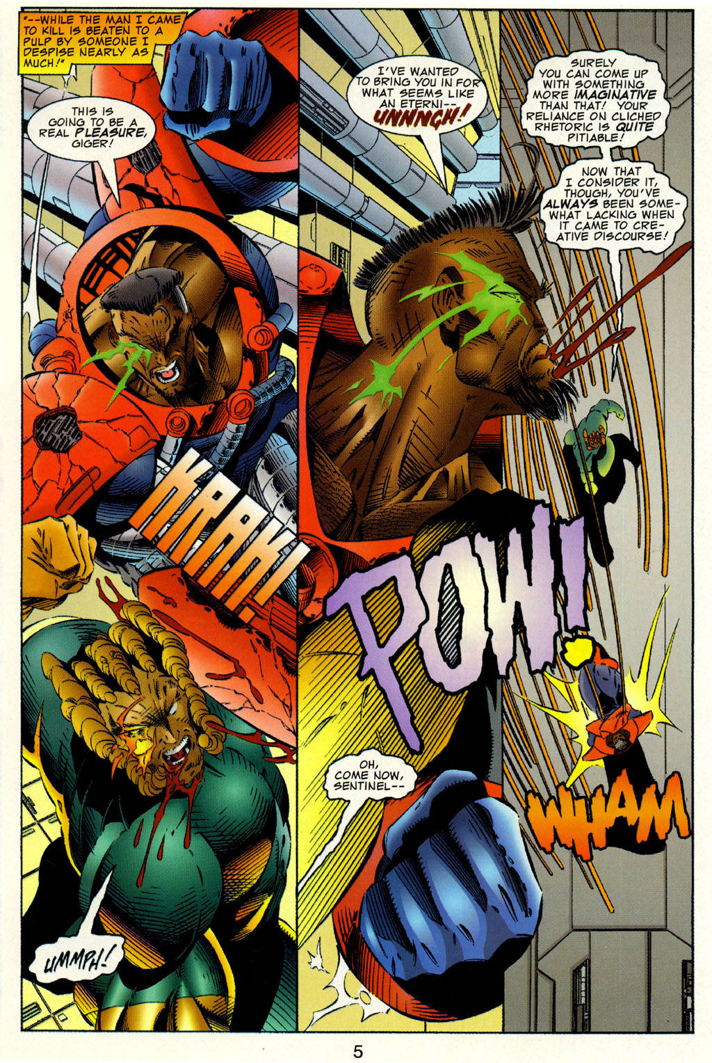 Read online Team Youngblood comic -  Issue #3 - 7