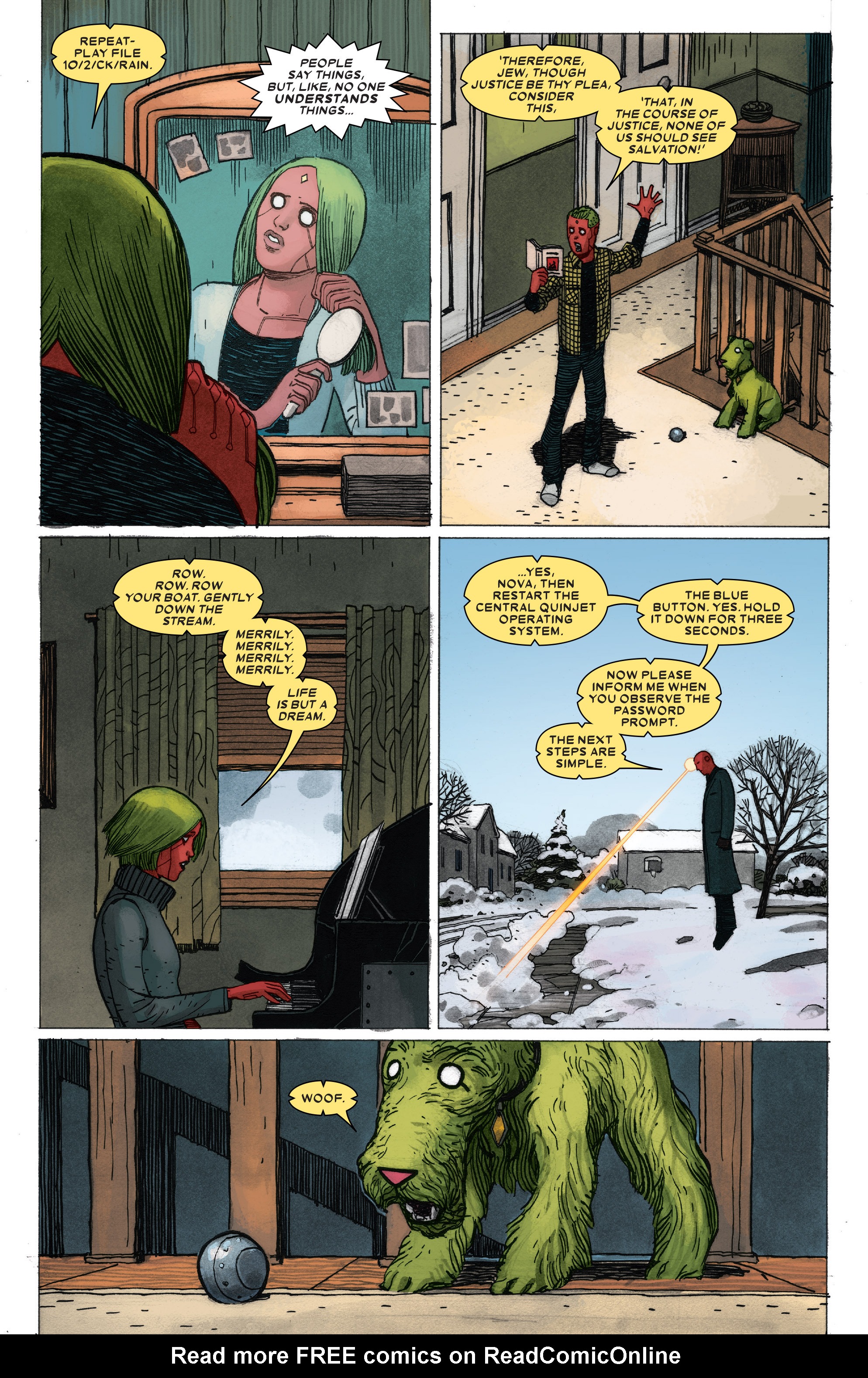 Read online Vision comic -  Issue #8 - 3