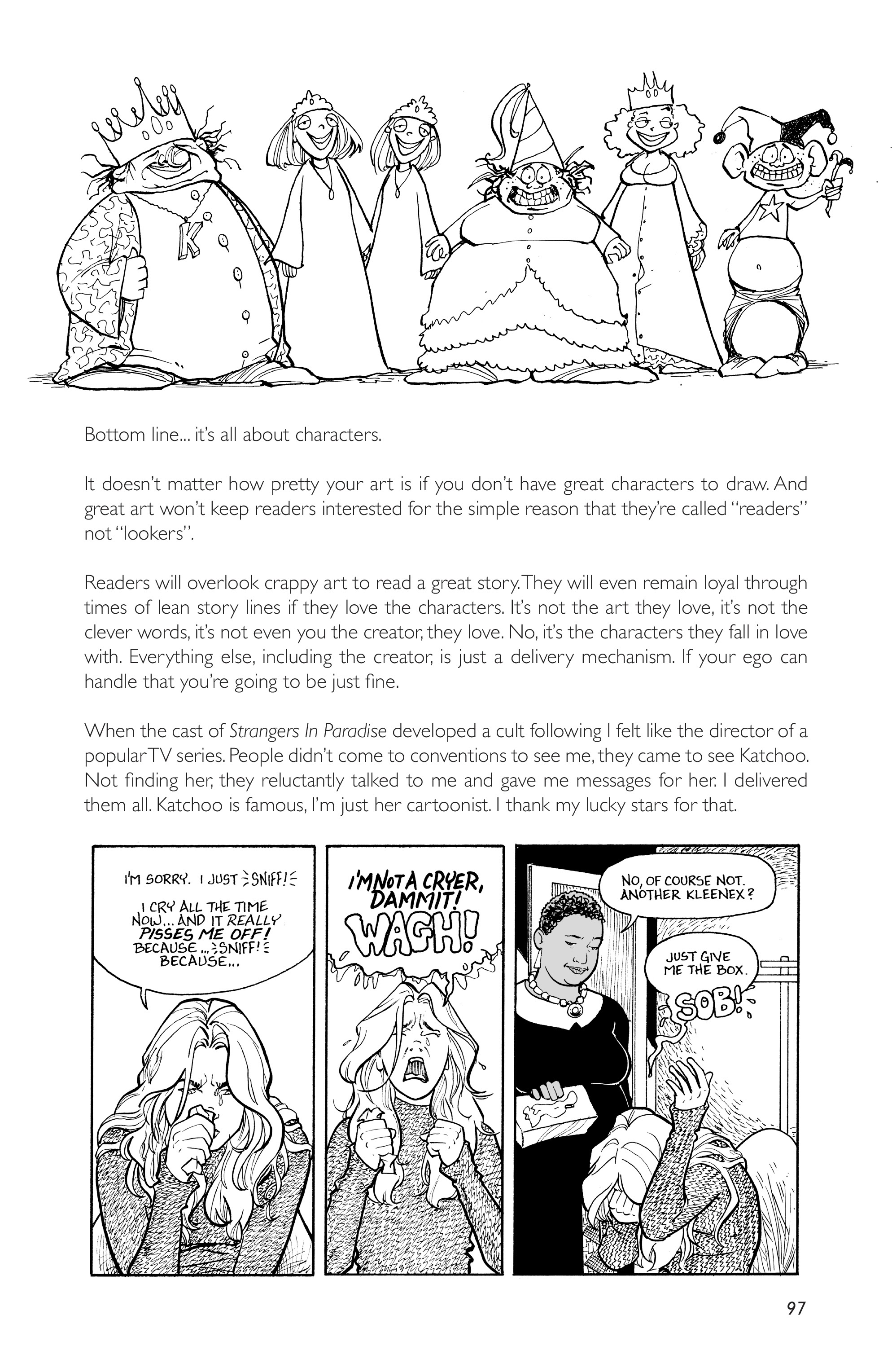 Read online Terry Moore's How to Draw... comic -  Issue # _Expanded Edition (Part 1) - 100