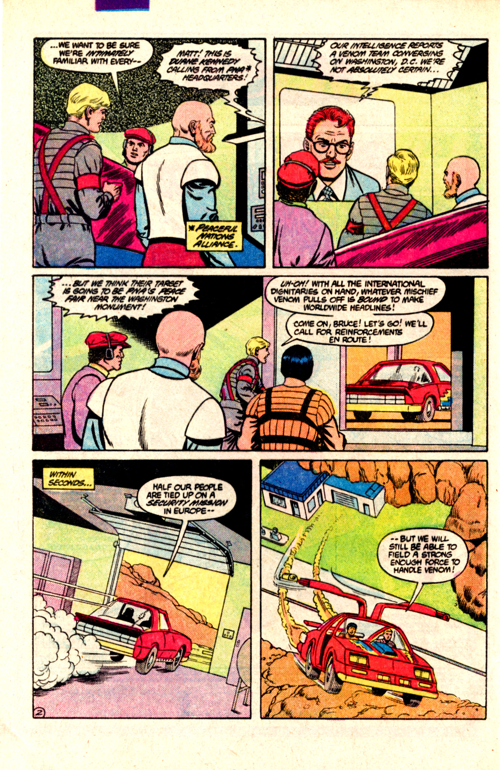 Read online MASK (1987) comic -  Issue #3 - 4