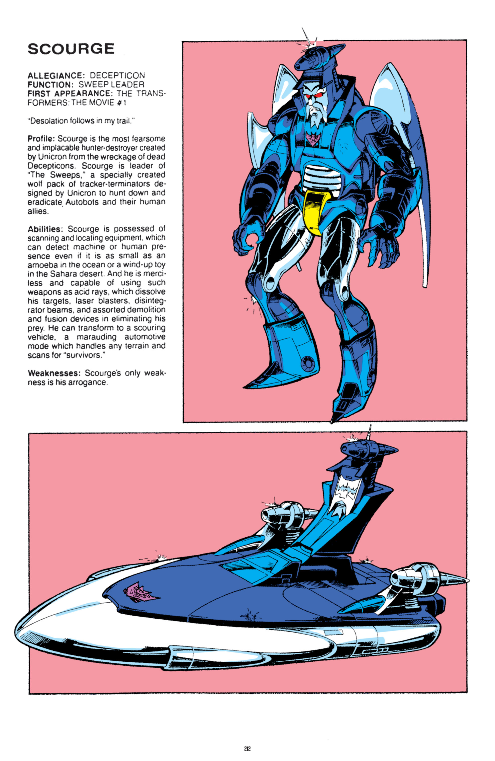 Read online The Transformers Classics comic -  Issue # TPB 8 - 209