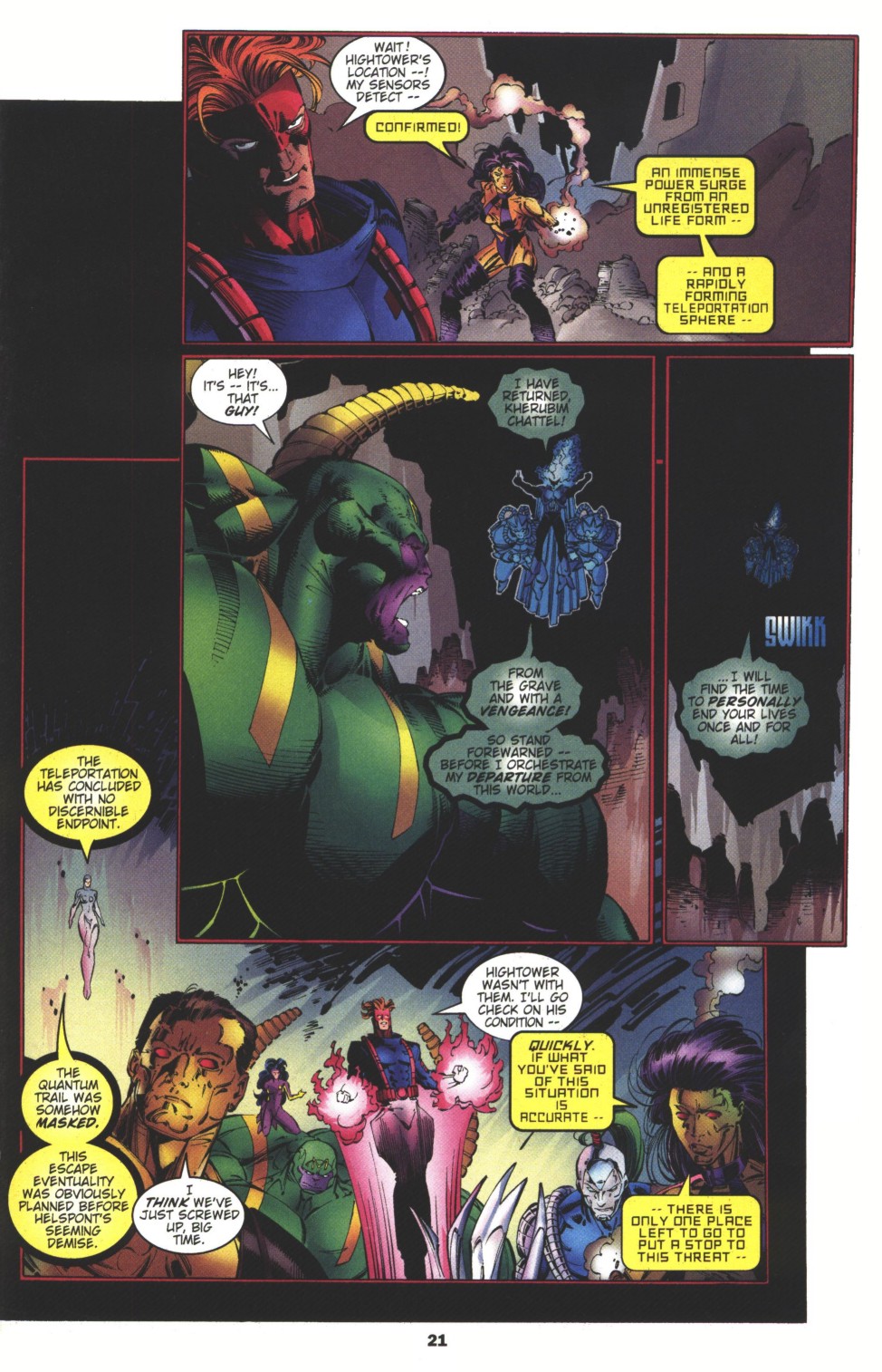 Read online Wetworks comic -  Issue #8 - 23