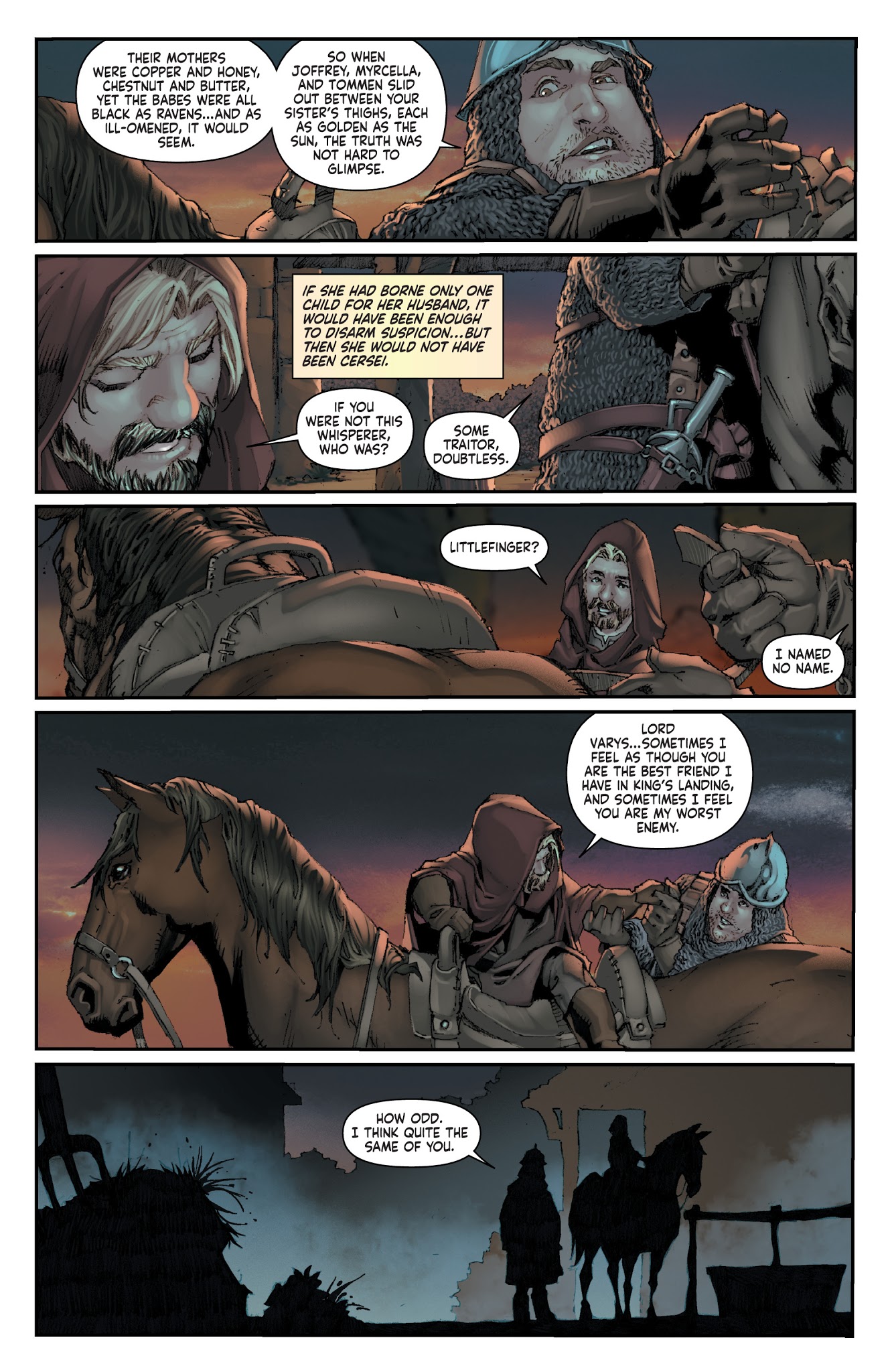 Read online A Clash of Kings comic -  Issue #8 - 13