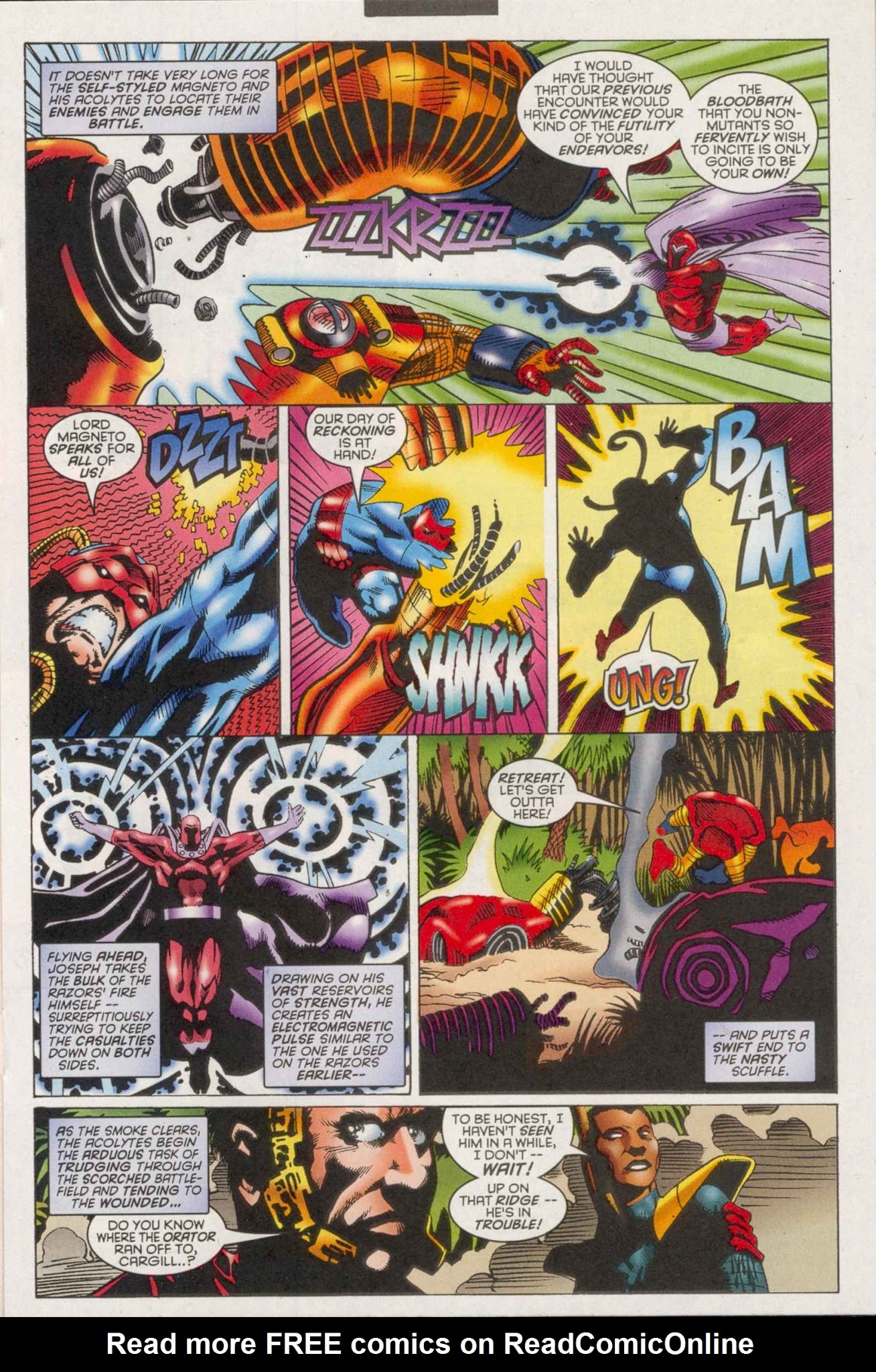 Read online Magneto (1996) comic -  Issue #2 - 12