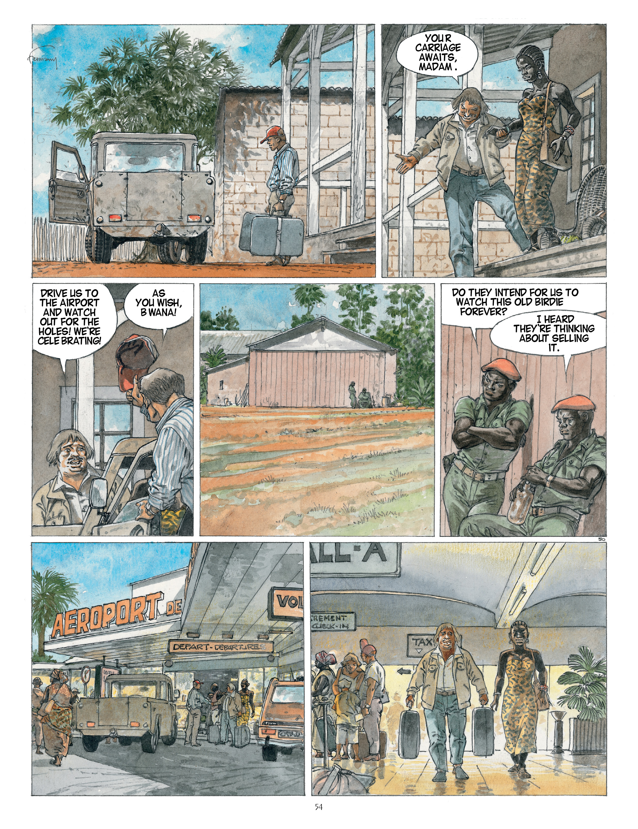 Read online Afrika comic -  Issue # TPB - 54