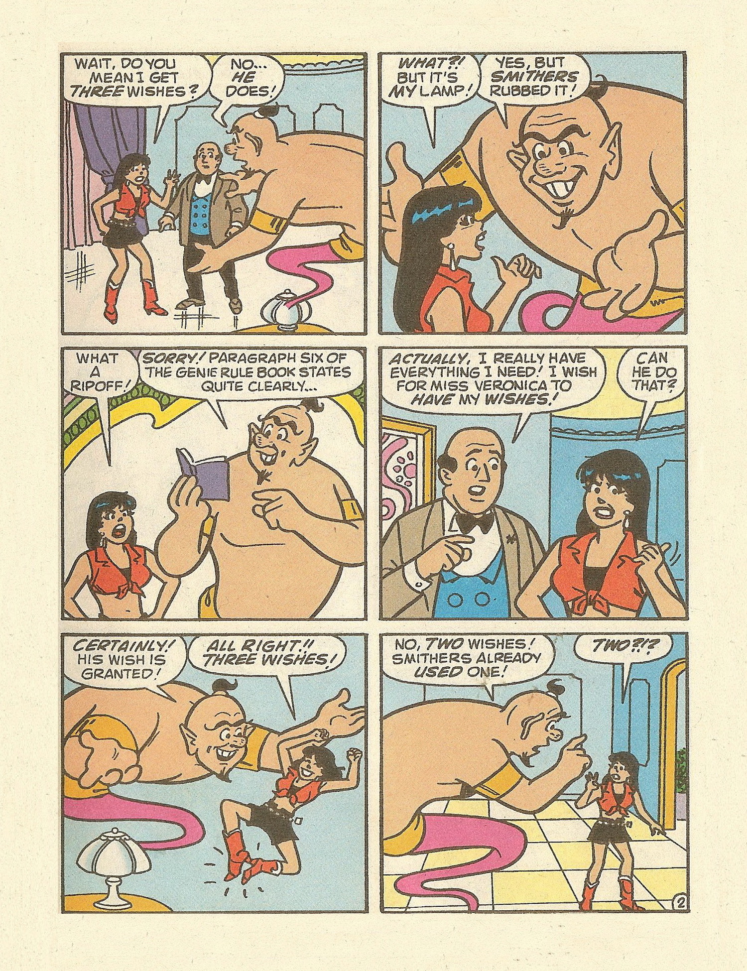 Read online Betty and Veronica Digest Magazine comic -  Issue #98 - 22