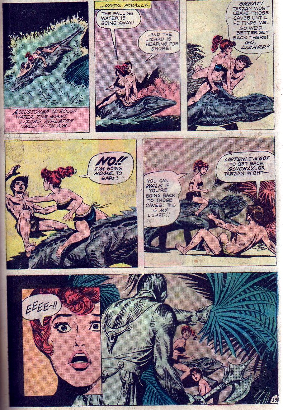 Read online Tarzan (1972) comic -  Issue #238 - 29