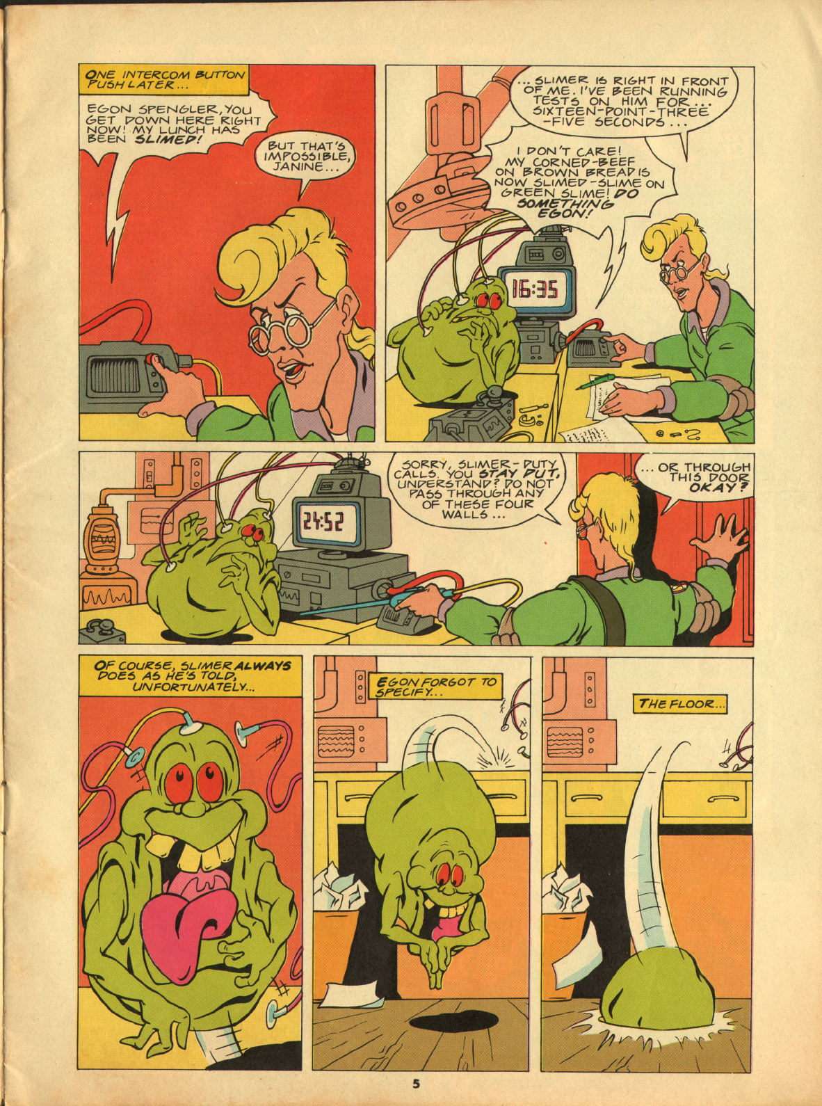 Read online The Real Ghostbusters comic -  Issue #3 - 5